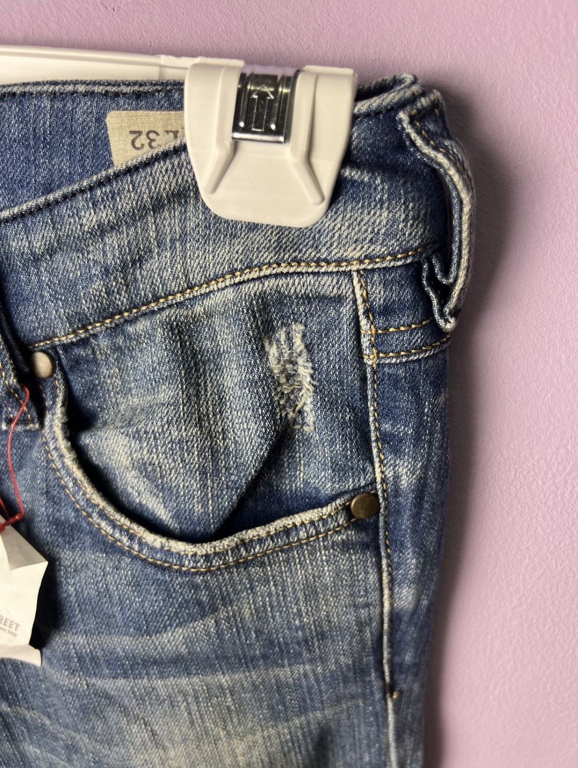 Diesel 🔥Vintage Diesel Distressed Denim Size 27" / US 4 / IT 40 - 11 Thumbnail
