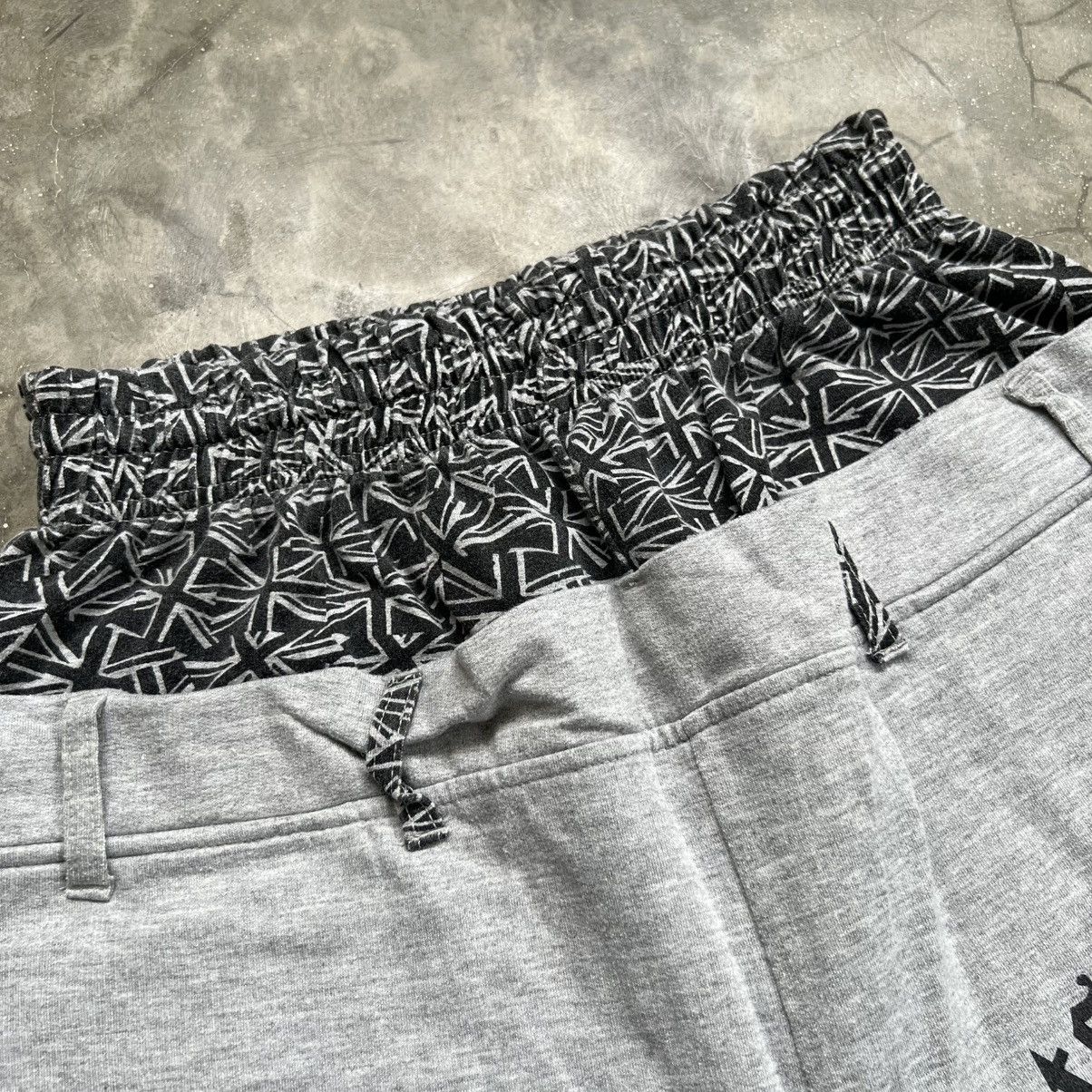 Seditionaries 2000s Ba-Tsu Vkei Style Double Waist Skull Relax Short Pants Size US 28 / EU 44 - 7 Thumbnail