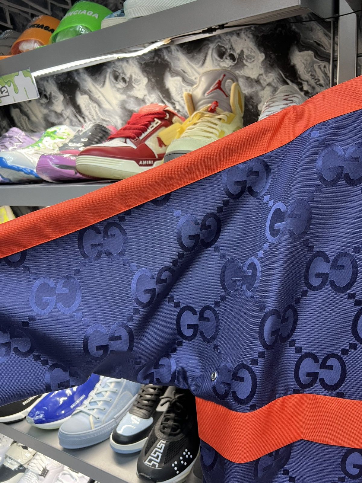 Gucci Gucci Nylon Monogram Hoodie Size US XL / EU 56 / 4 - 3 Thumbnail