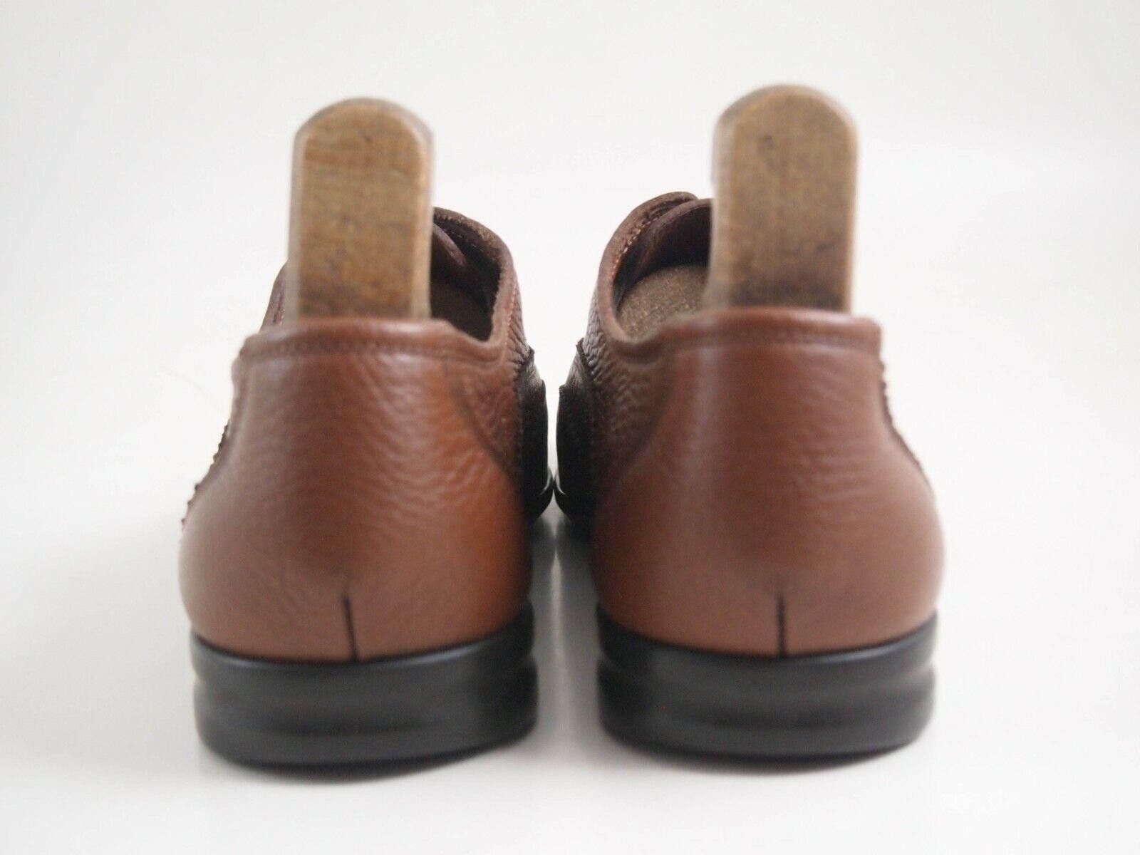Salvatore Ferragamo Ferragamo Wingtip Oxford Brown Leather US 9.5 EU 42.5 Size US 9.5 / EU 42-43 - 5 Thumbnail