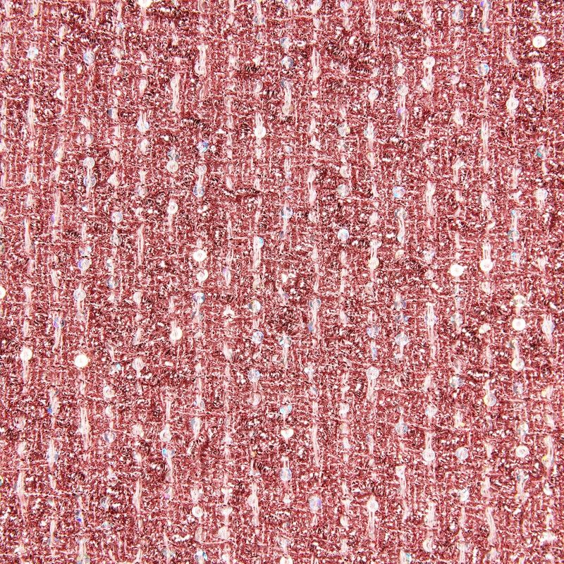 Gucci oc11z1125 Sequined Lamé Tweed Skirt in Pink Size 27" / US 4 / IT 40 - 5 Thumbnail