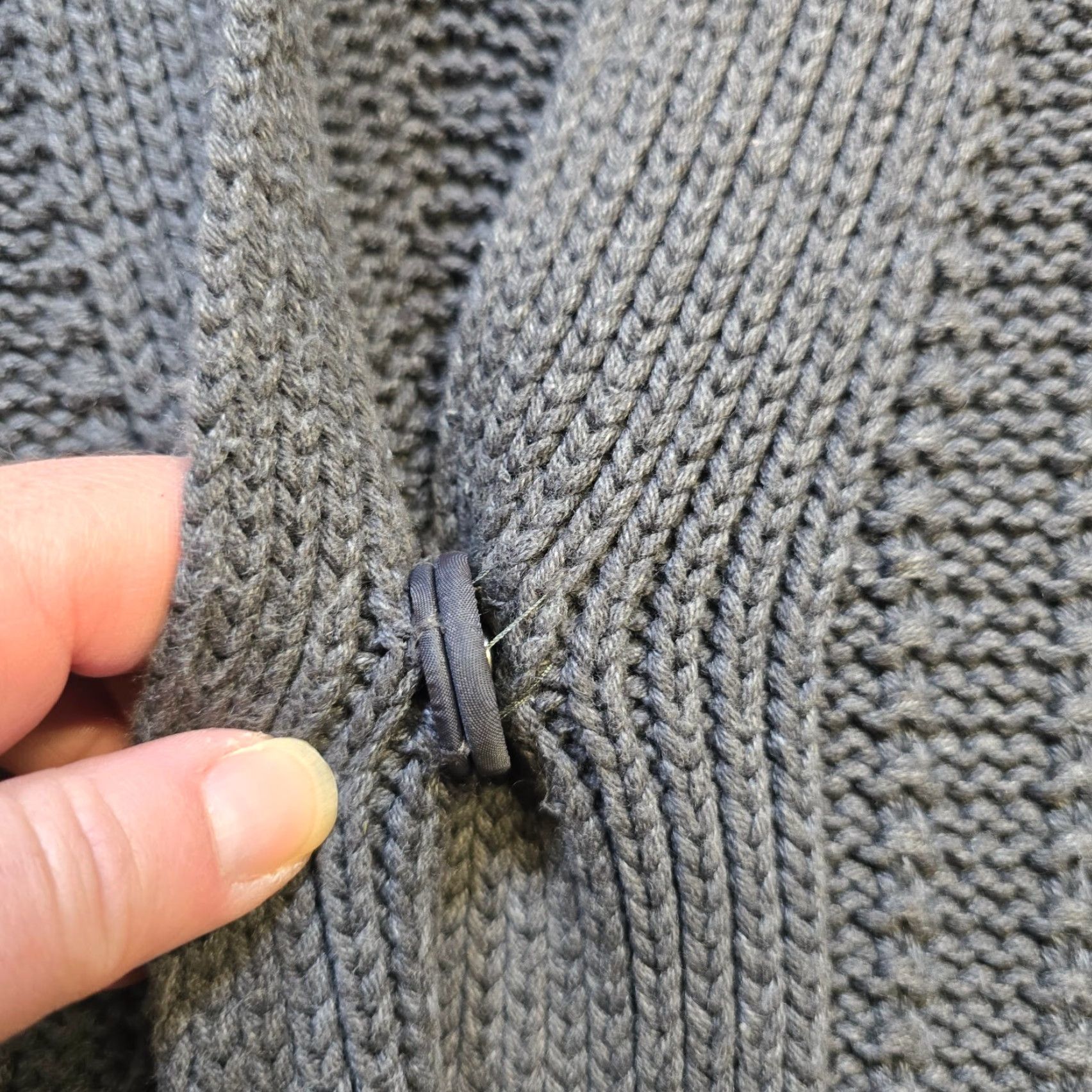 Vintage Cabi Cardigan Womens Small Gray Long Sleeve Sweater Duster Casual Flowy Y2K Size S / US 4 / IT 40 - 5 Thumbnail