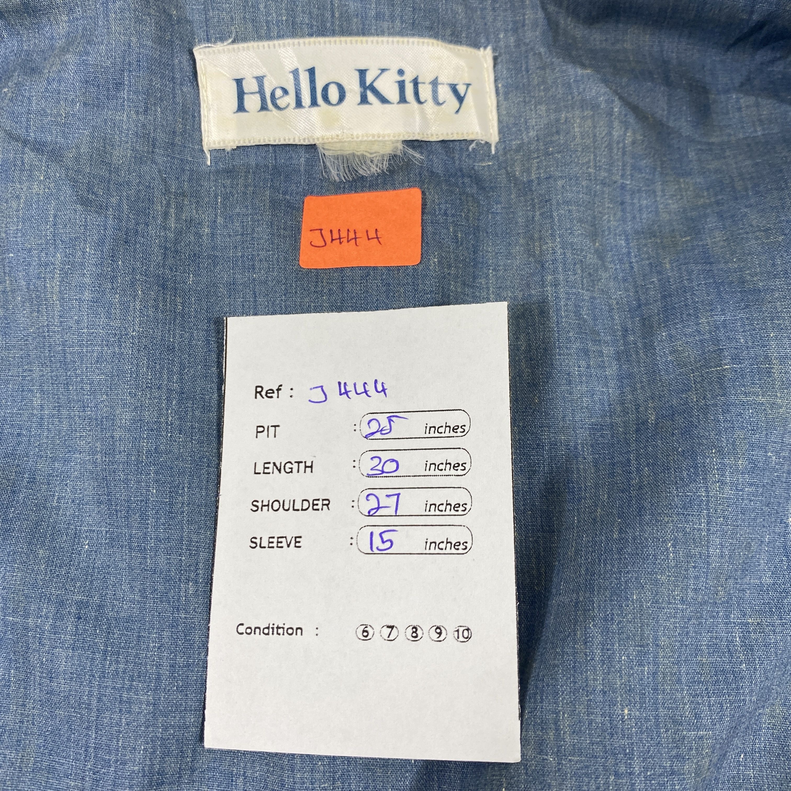 Japanese Brand Hello Kitty Pattern Large Kimono- J444 Size US L / EU 52-54 / 3 - 7 Thumbnail