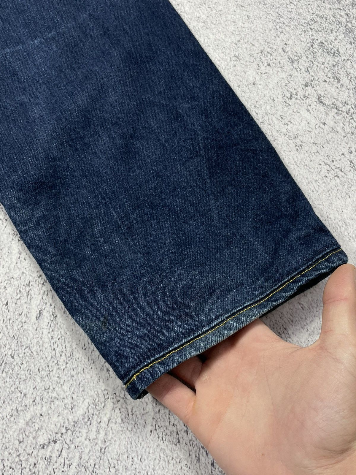 Japanese Brand × Vintage Vintage Money Logo Seldvedge Denim Jeans Size US 32 / EU 48 - 6 Thumbnail
