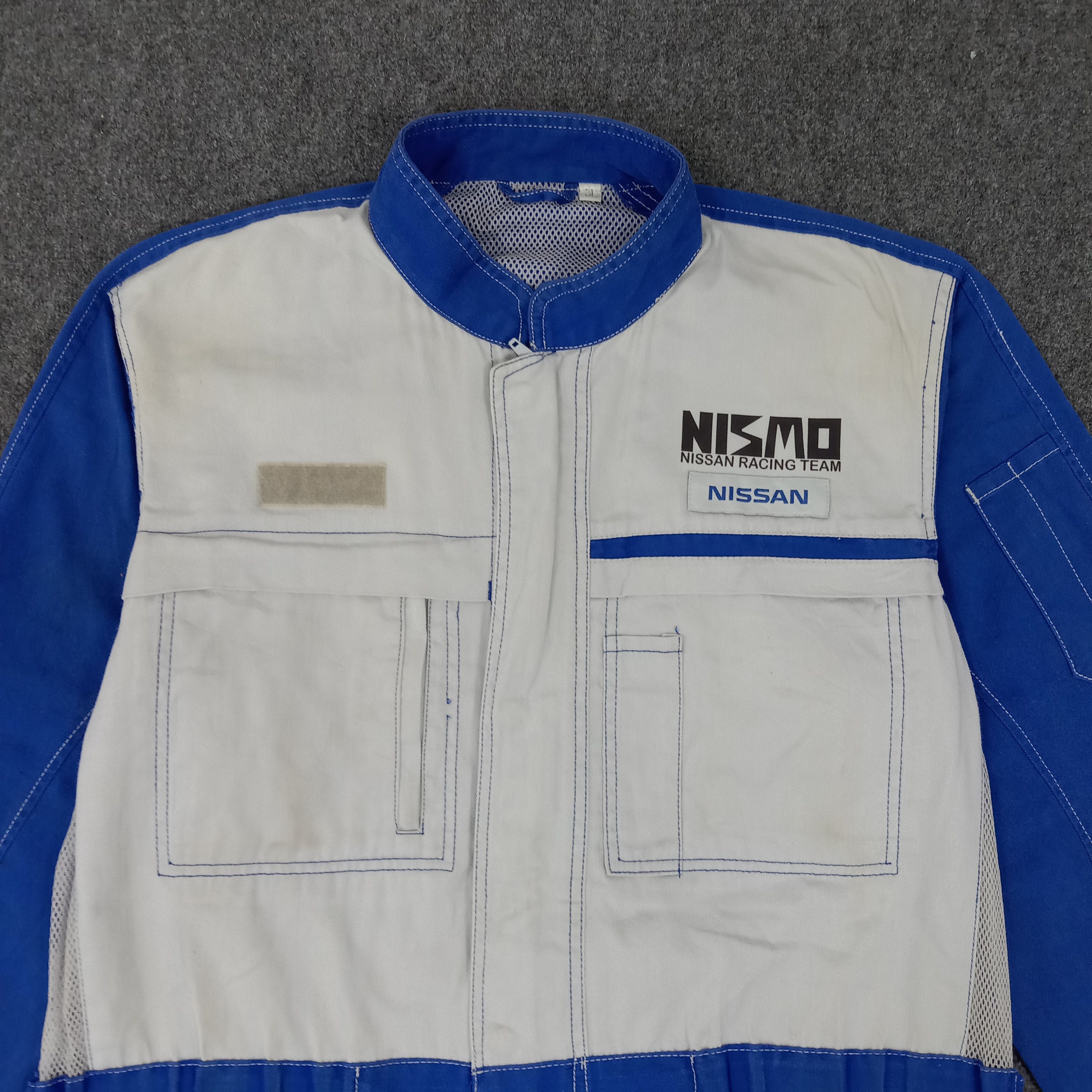 Japanese Brand × Vintage Nismo Nissan Japanese Racing Team Coverall Jacket Size US M / EU 48-50 / 2 - 5 Thumbnail