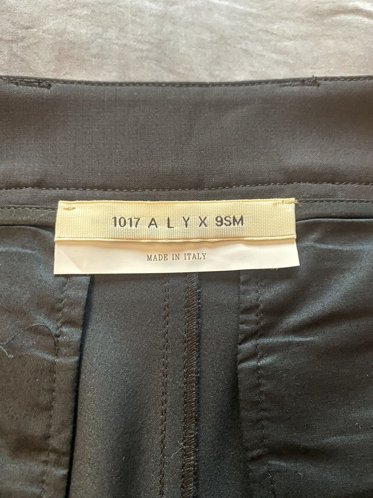 1017 ALYX 9SM TAILORING CARGO PANT BLACK Size US 34 / EU 50 - 10 Thumbnail