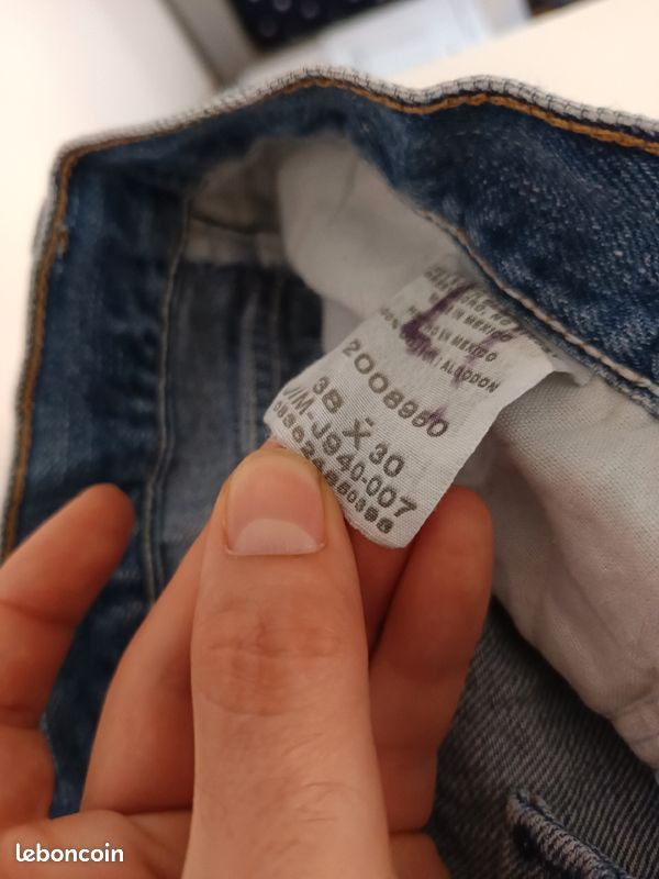 Lee Lee regular fit Jean - Blue - Men Size US 28 / EU 44 - 5 Thumbnail