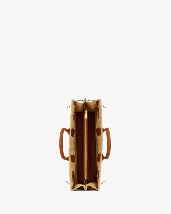 Saint Laurent Paris o1bcso1str0326 Size: OS/Sac De Jour Medium Raffia in Beige Size ONE SIZE - 4 Thumbnail