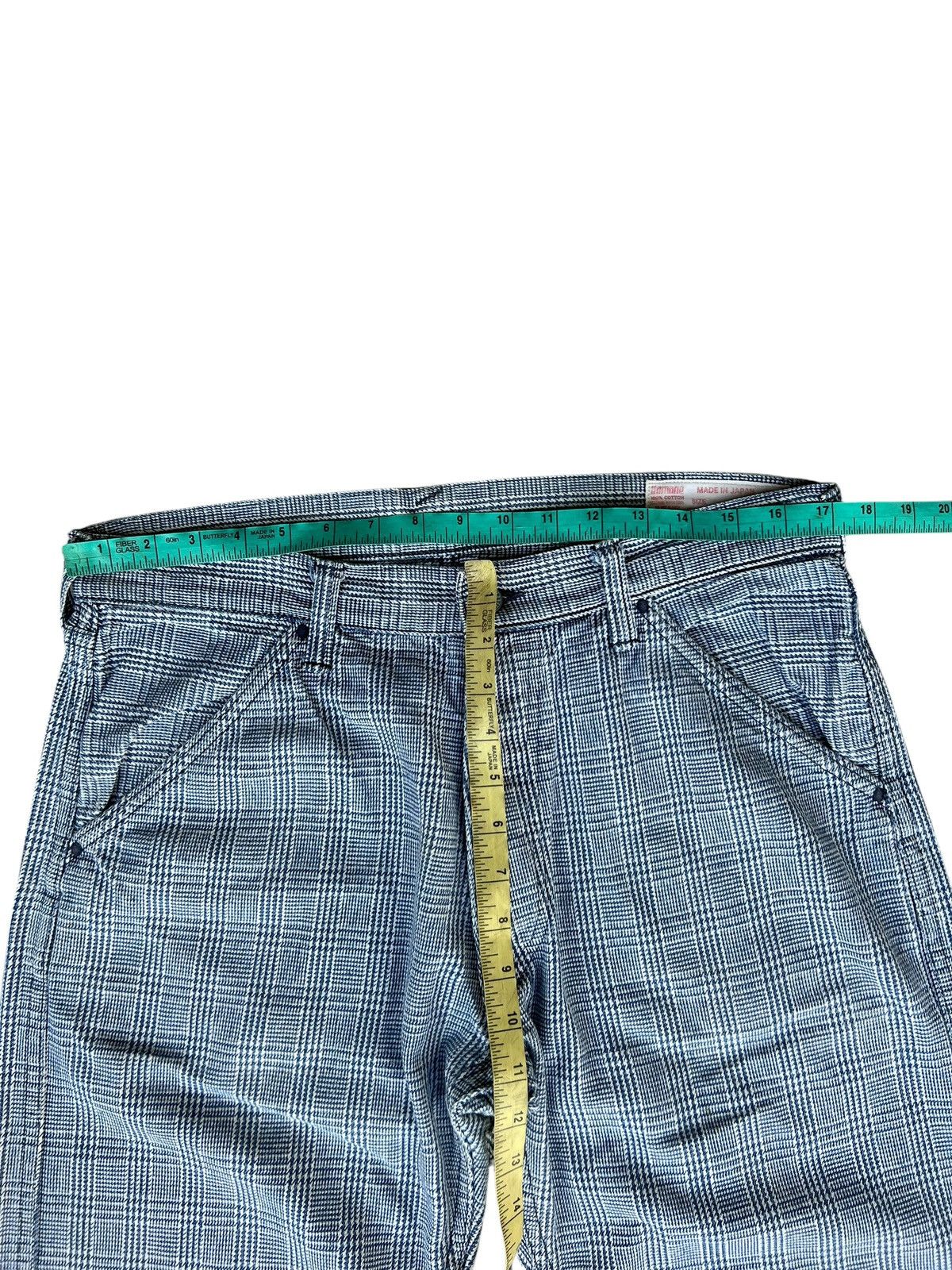 Evisu Vintage Archive Evisu Japan Checkered Jeans Size US 33 - 4 Thumbnail