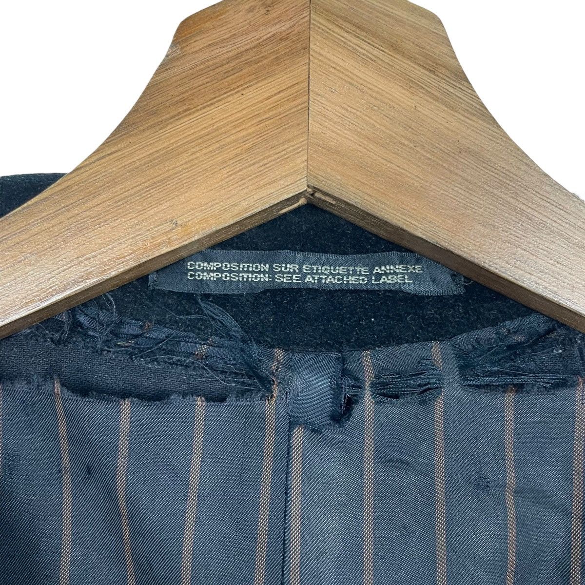 Yohji Yamamoto Y’s Yohji Yamamoto Black Velvet Long Coat Size L / US 10 / IT 46 - 15 Thumbnail