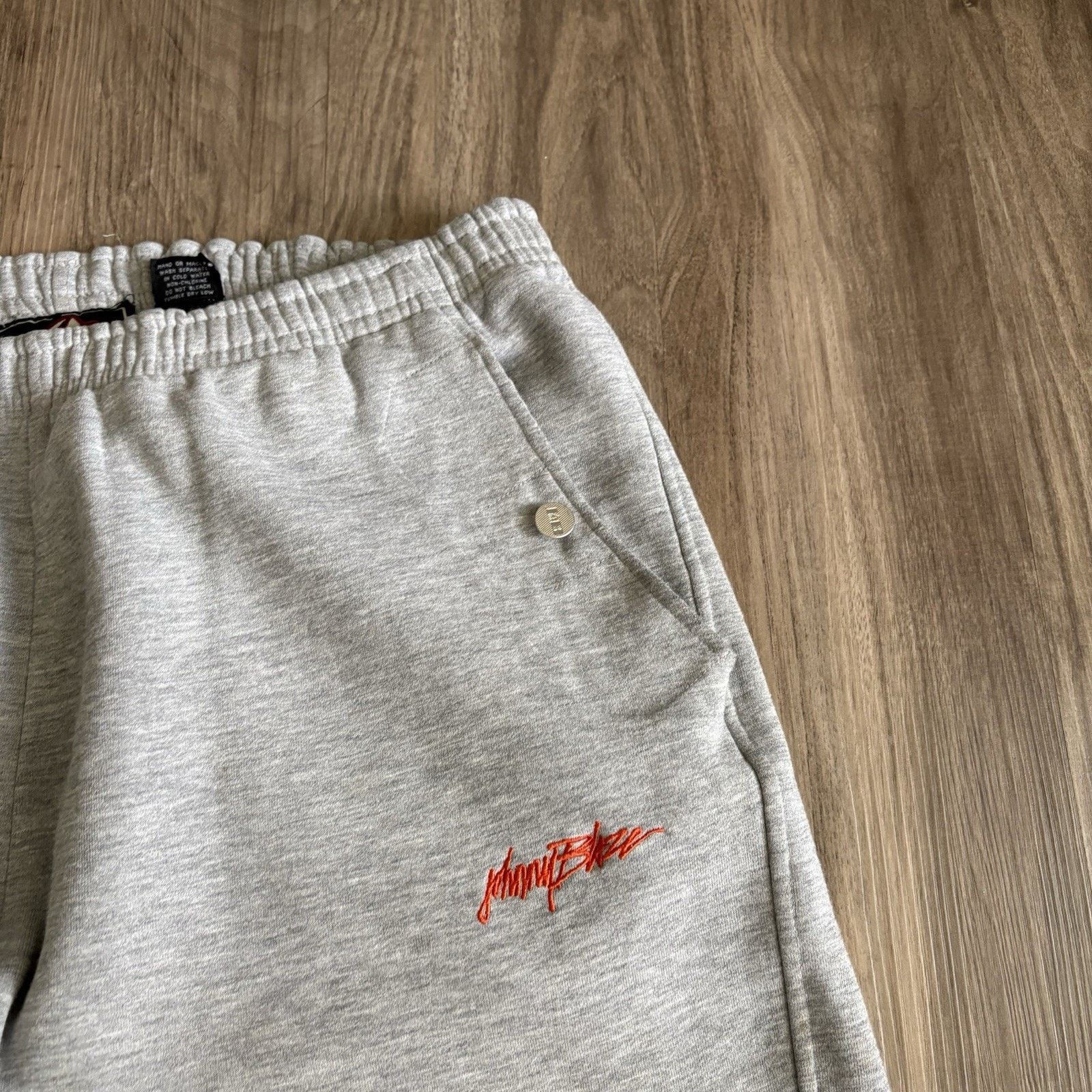 Vintage Vintage Johnny Blaze Sweatpants Size XL Gray Y2K Baggy Size US 36 / EU 52 - 3 Thumbnail