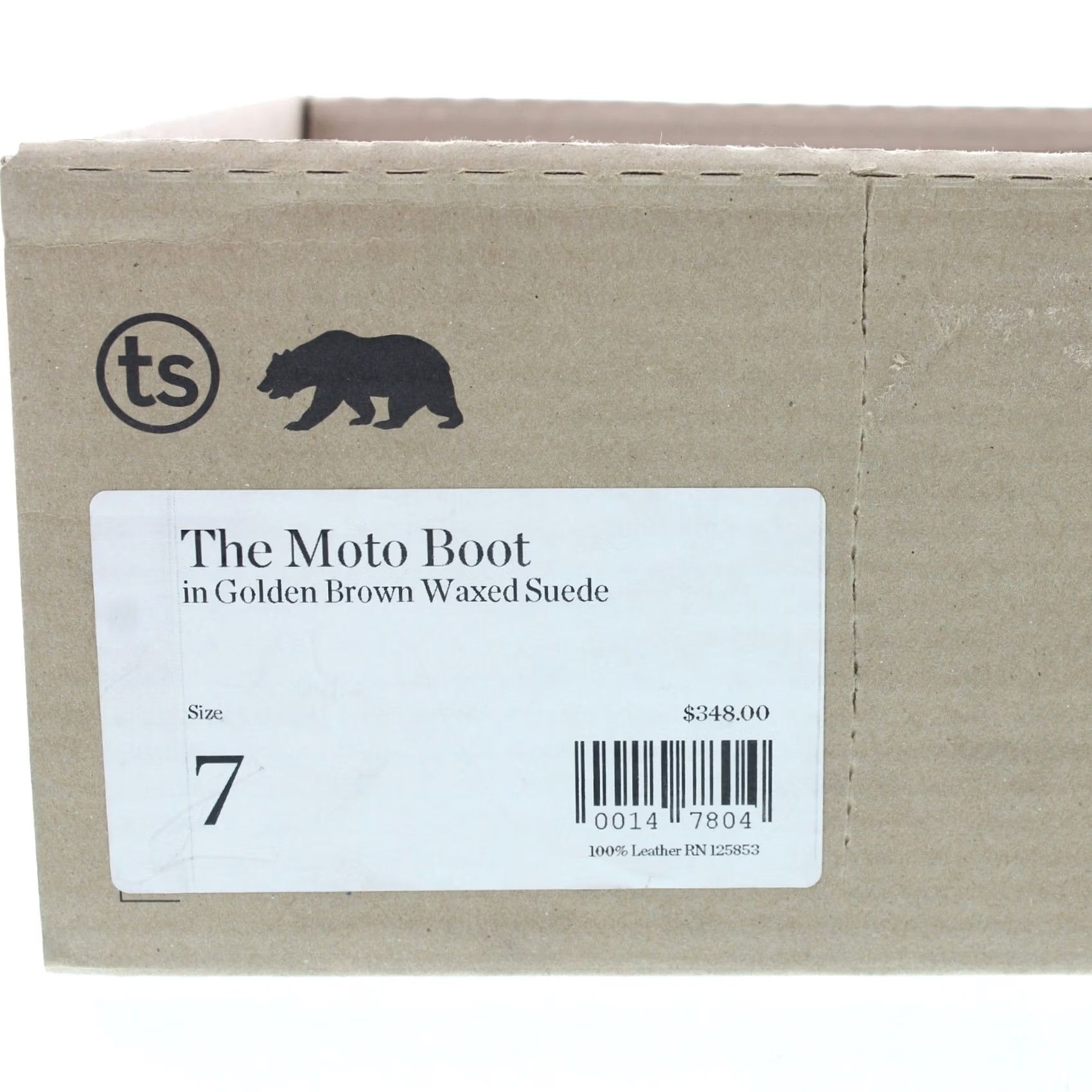 Taylor Stitch Taylor Stitch Moto Boot Men’s Casual Boots 7 Brown Suede Cap Toe Waterproof Waxed Leather Insole Ankle Shaft D Width 39 EU 6 UK 7 US 7 Size US 7 / EU 40 - 7 Thumbnail