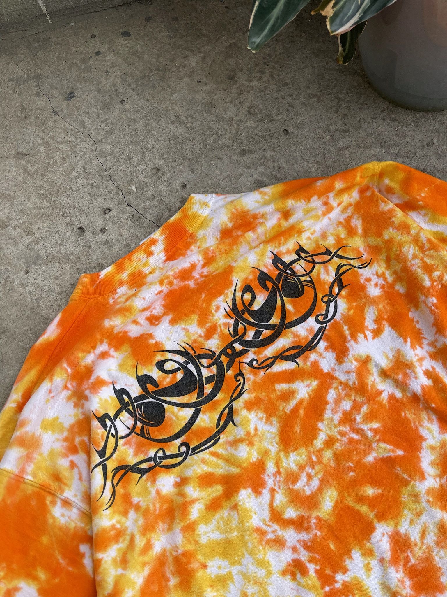 Tribal Streetwear Rare Vintage 00s Tribal Long Sleeve Tattoo Rave Rock Metal Size US XL / EU 56 / 4 - 9 Thumbnail