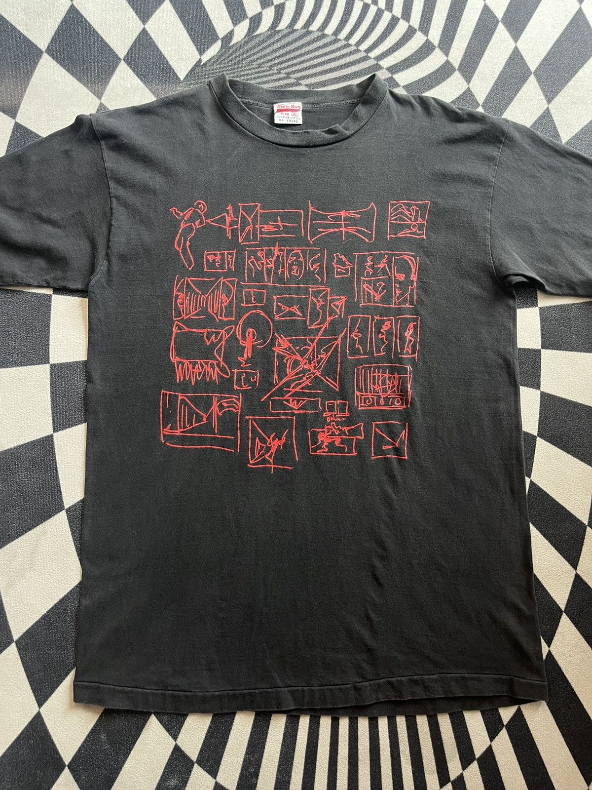 Arts & Science Vintage Retrospective by ROBERT LONGO 1990’s Tshirt Size US XL / EU 56 / 4 - 4 Thumbnail
