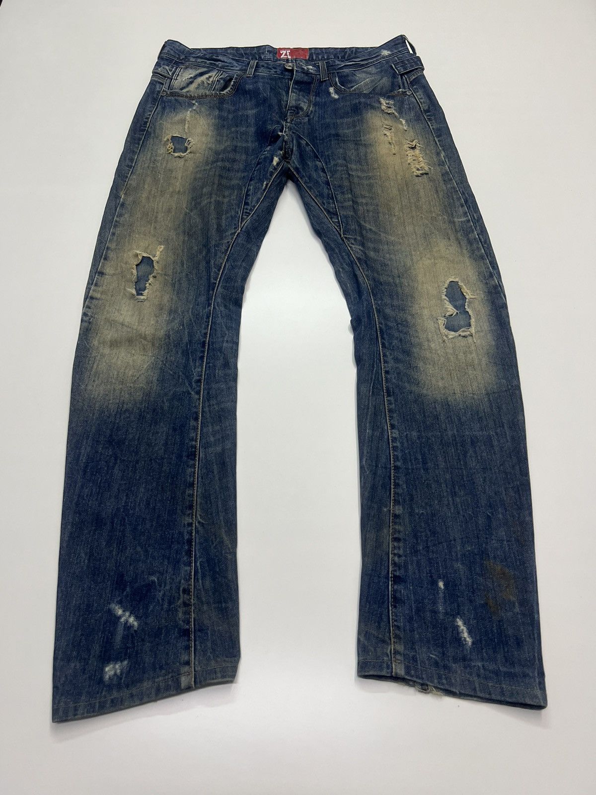 Zara Zara Jeans Distress Size 35" Size US 35 - 4 Thumbnail