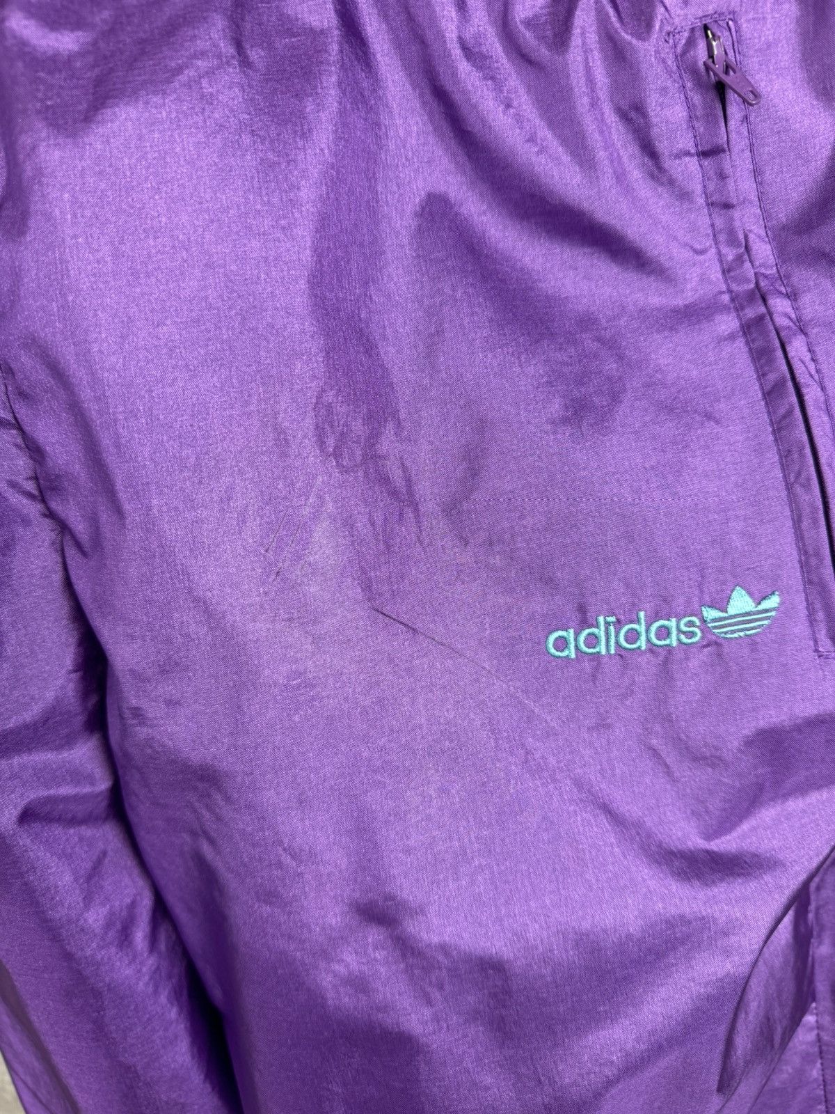Adidas × Vintage Adidas Sweatpants Y2K drill Vintage Size US 34 / EU 50 - 12 Thumbnail