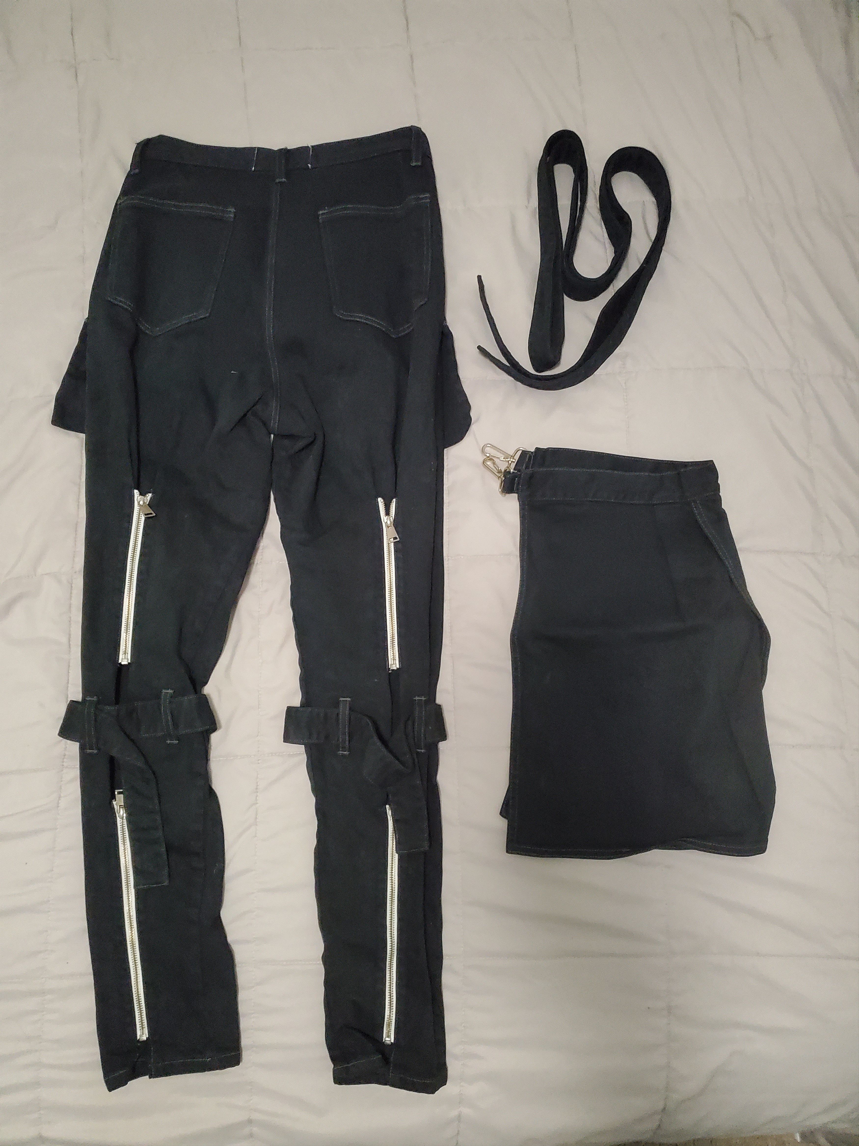 Japanese Brand N/07 Seditious Bondage Pants Size US 30 / EU 46 - 2 Thumbnail