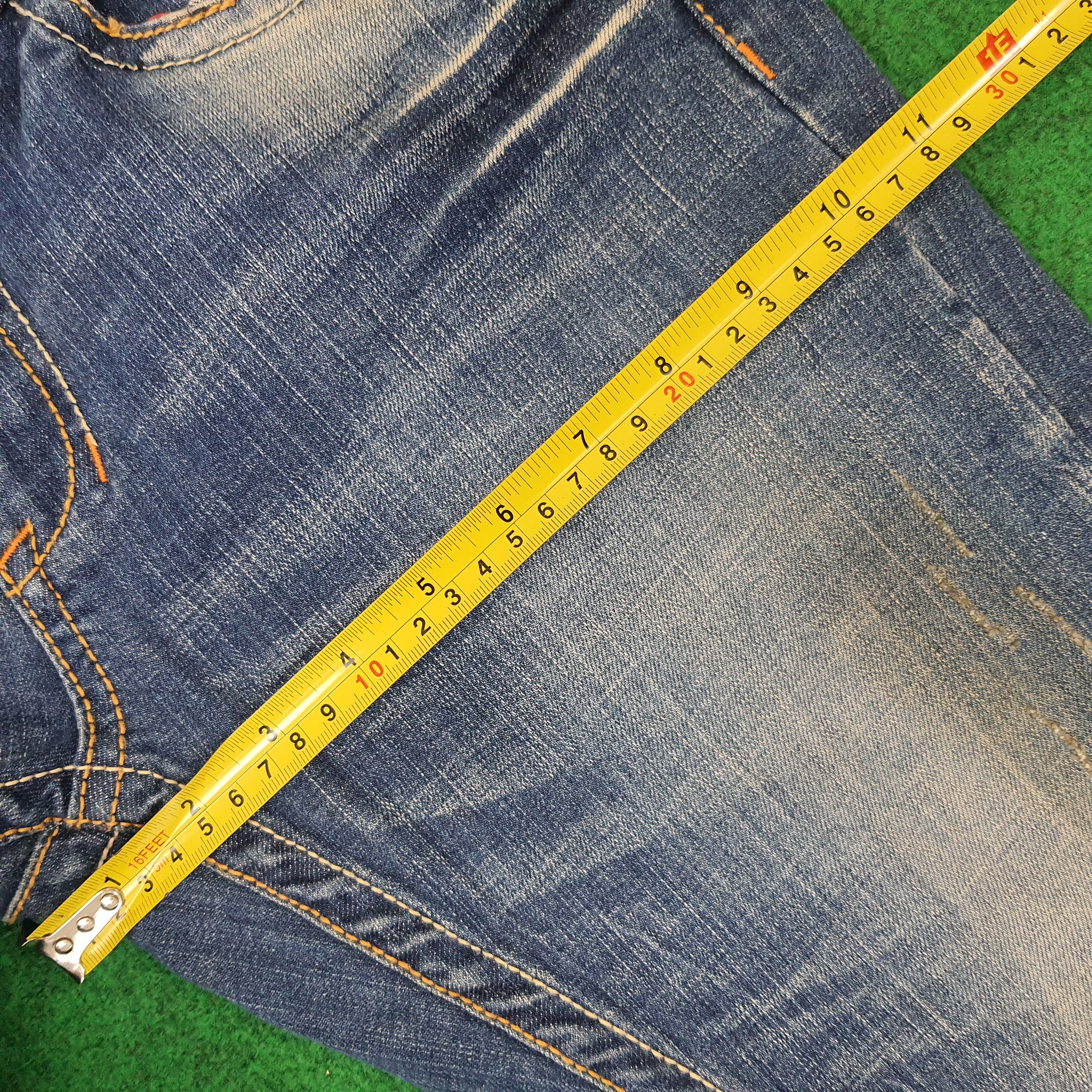 Japanese Brand Vintage Red Pepper Japan Denim Y2k Jeans C258N8 Size US 32 / EU 48 - 14 Thumbnail
