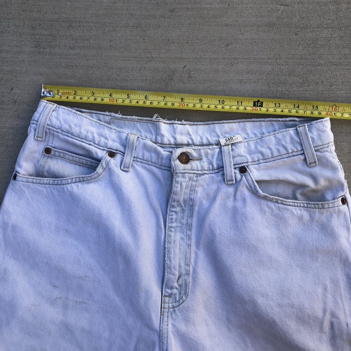 Levi's Vintage Levi’s 550 Denim Jort 34” Size US 34 / EU 50 - 5 Thumbnail