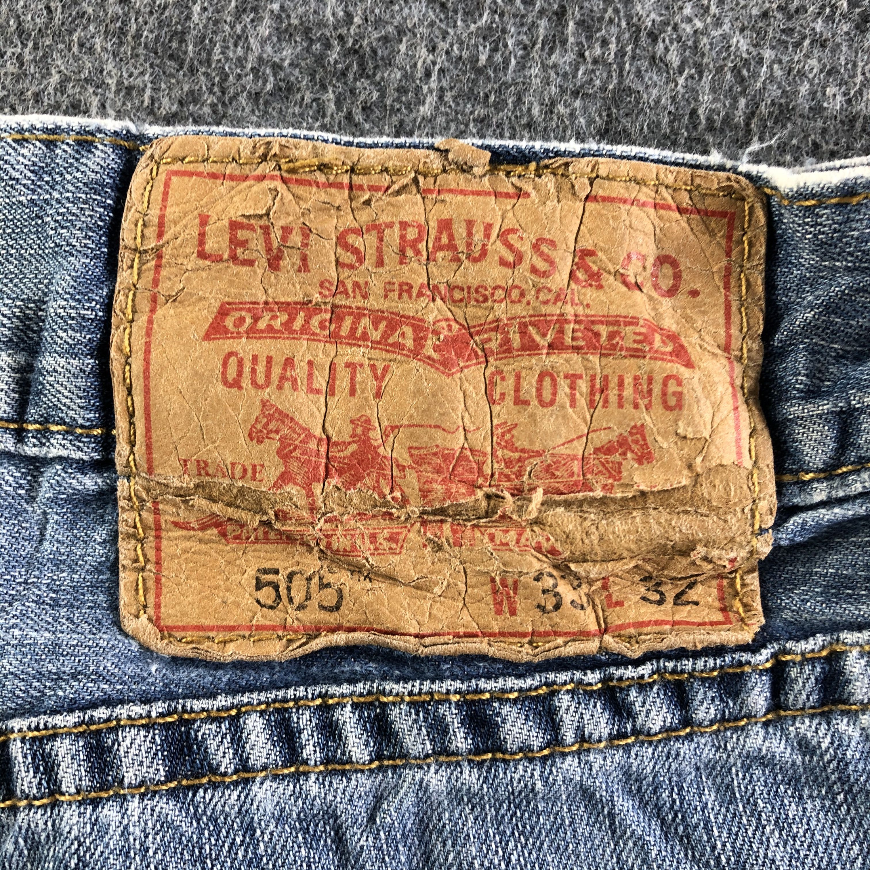 Levi's Vintage Levis 505 Jeans-J4346 Size US 34 / EU 50 - 5 Thumbnail