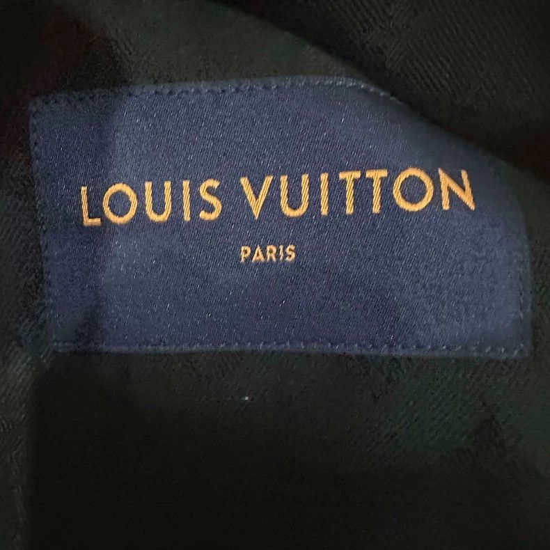 Louis Vuitton Louis Vuitton Black dark full print denim jacket Size US M / EU 48-50 / 2 - 4 Thumbnail
