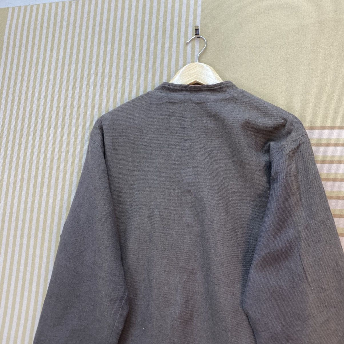 Blue Blue Japan 🫶Vintage Amina Stripes Reversible Jacket Size US M / EU 48-50 / 2 - 12 Thumbnail