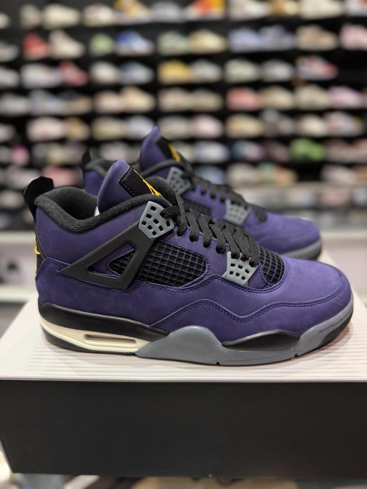 Jordan Brand Air Jordan 4 Retro Lakers "Imperial Purple" FV5029-500 (9.5) Size US 9.5 / EU 42-43 - 1 Thumbnail