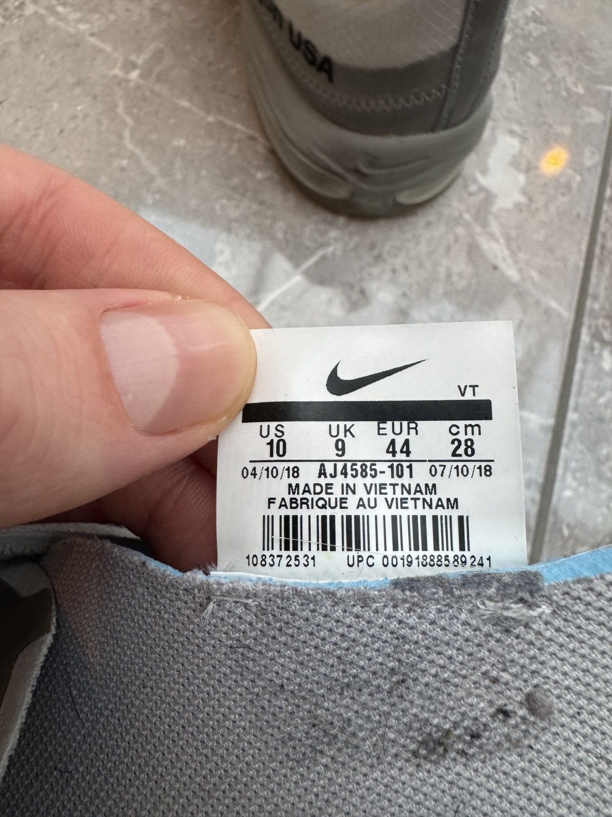 Nike × Off-White Nike Off-White Air Max 97 ‘Menta’ - UK9/US10 Size US 10 / EU 43 - 13 Thumbnail
