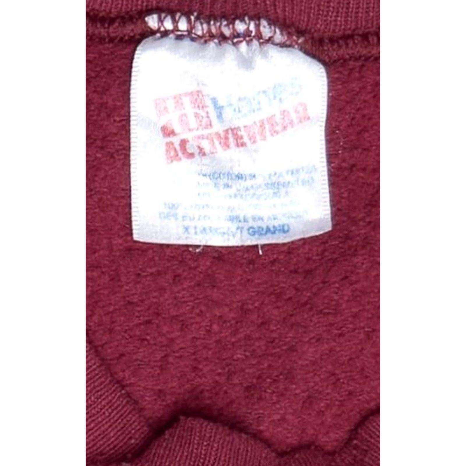 Hanes VINTAGE Hanes Sweatshirt Epsilon Sigma Alpha Sorority Insignia 1990s X-Large Red Size US XL / EU 56 / 4 - 3 Thumbnail