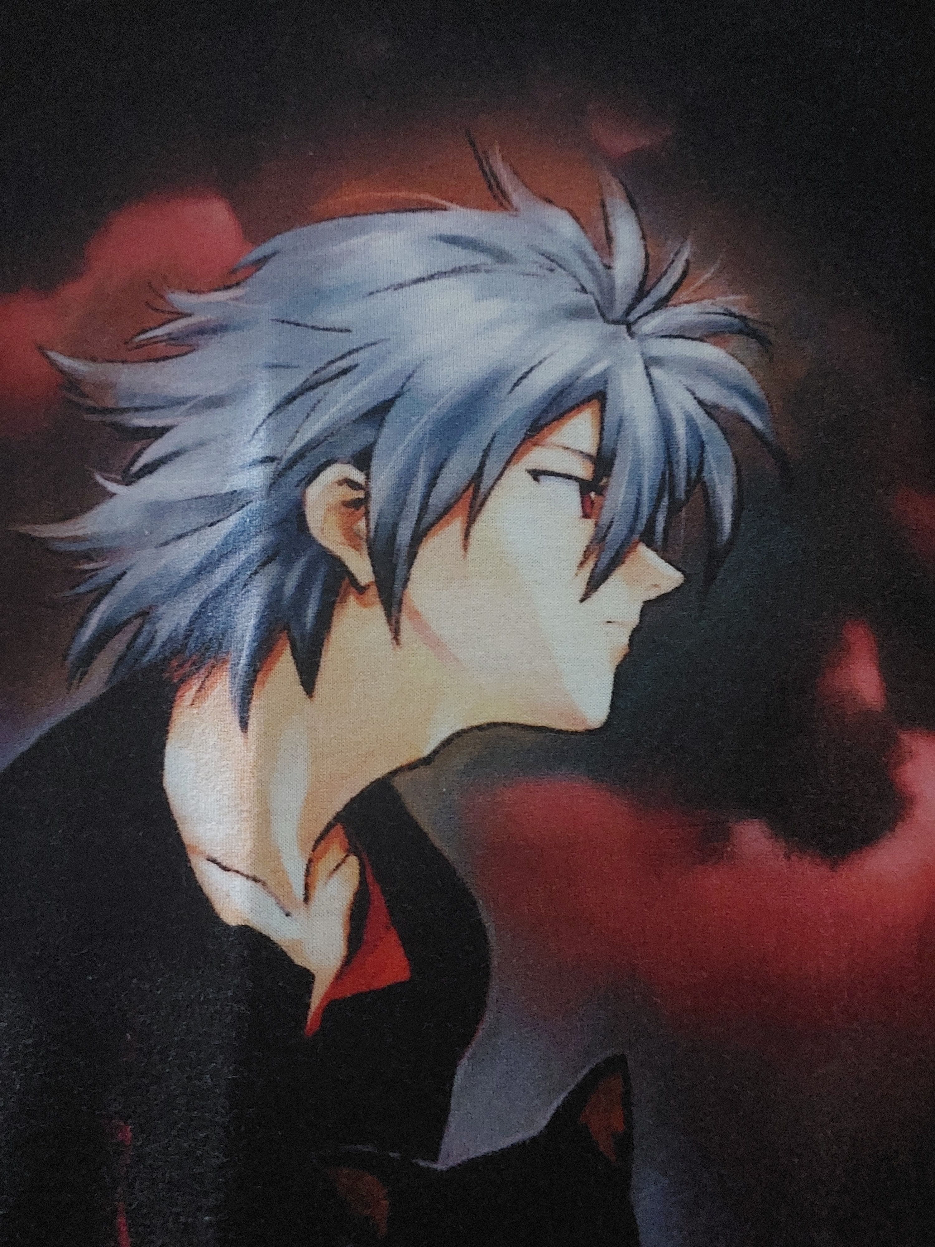 Anime VINTAGE EVANGELION KAWORU NAGISA TSHIRT Size US M / EU 48-50 / 2 - 5 Thumbnail