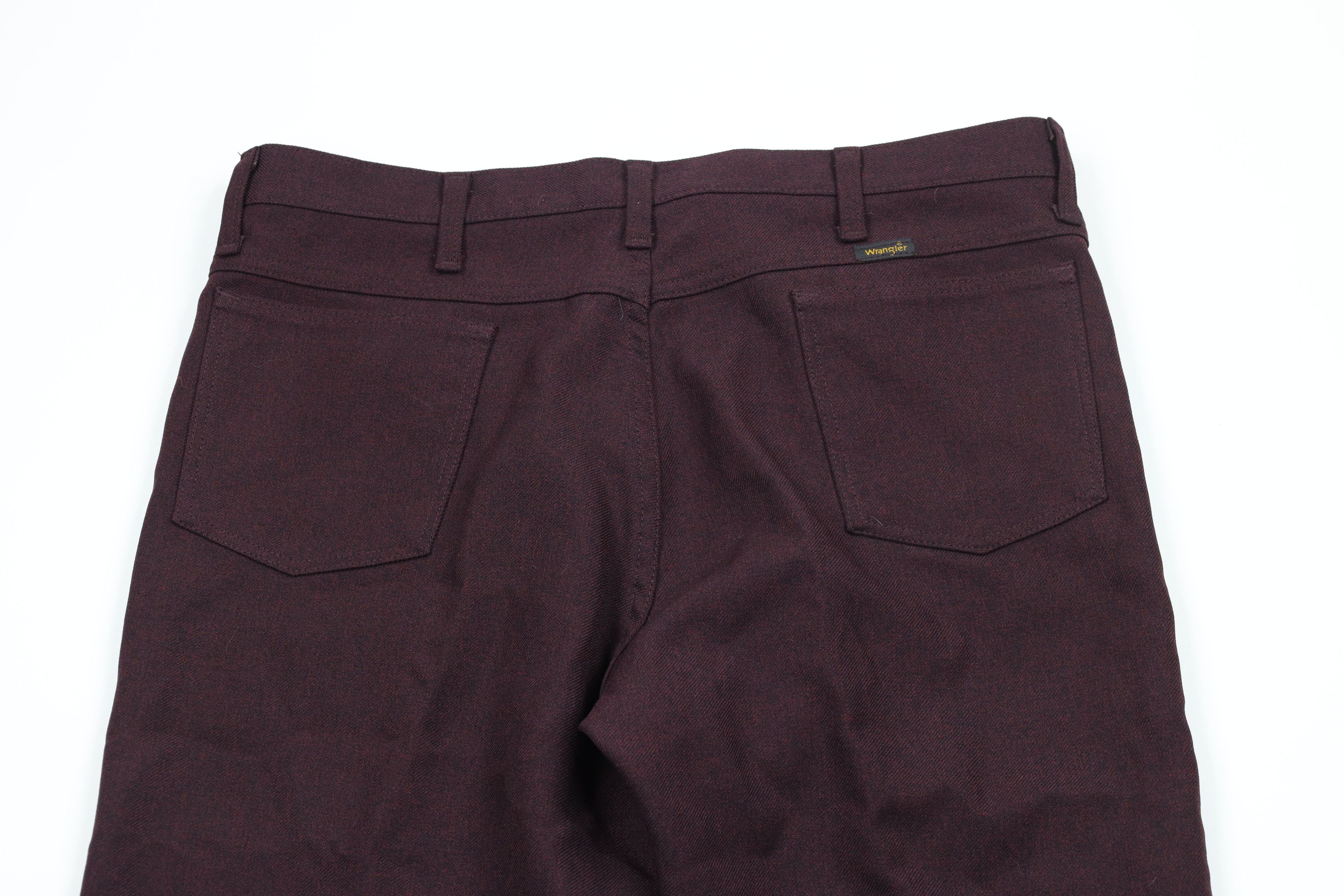 Vintage × Wrangler Vintage 90s Wrangler Wide Leg Bootcut Chino Pants Red Size US 36 / EU 52 - 9 Thumbnail