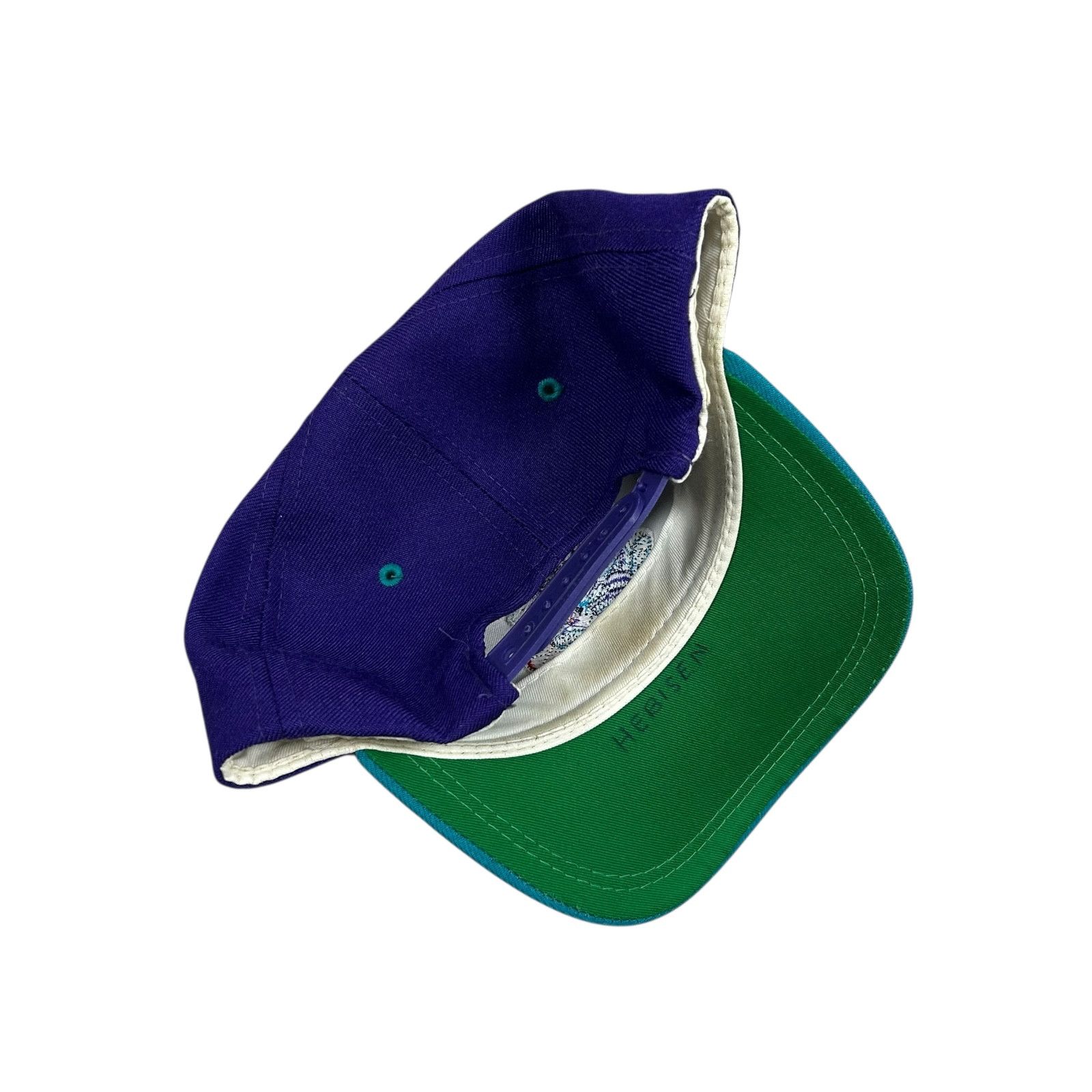 NBA VTG 90s CHARLOTTE HORNETS SPORTS SPECIALITIES SNAPBACK HAT Size ONE SIZE - 4 Thumbnail