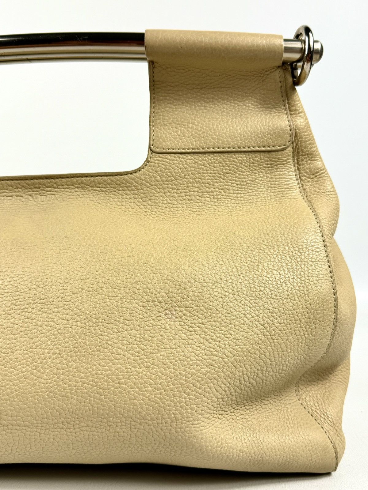 Prada Prada - Miuccia - SS/03 - Metal Handle Bar - Large Tote Size ONE SIZE - 8 Thumbnail