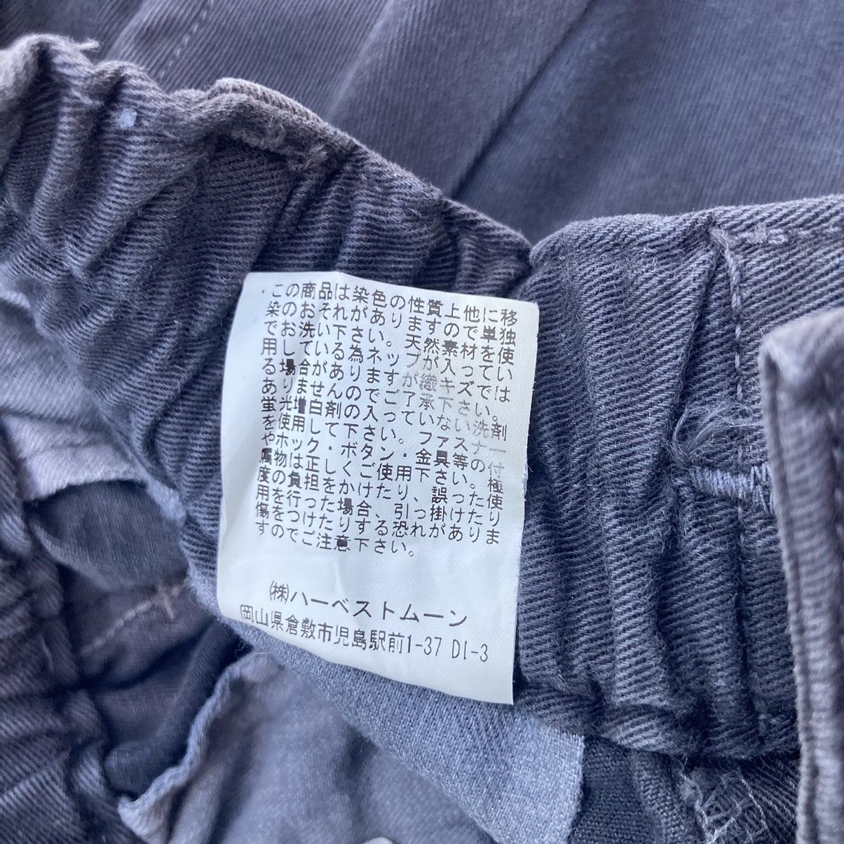 Vintage HARVESTY JAPAN BAGGY PANTS JUNYA WATANABE STYLE Size US 26 / EU 42 - 9 Thumbnail