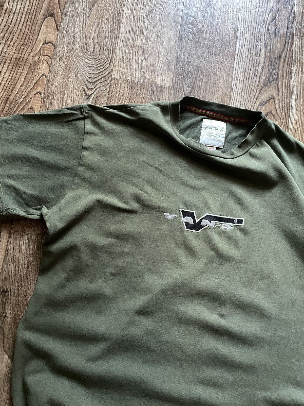 Vans RARE Vintage 90s y2k Vans t-shirt Oversized Heavyweight Size US L / EU 52-54 / 3 - 7 Thumbnail