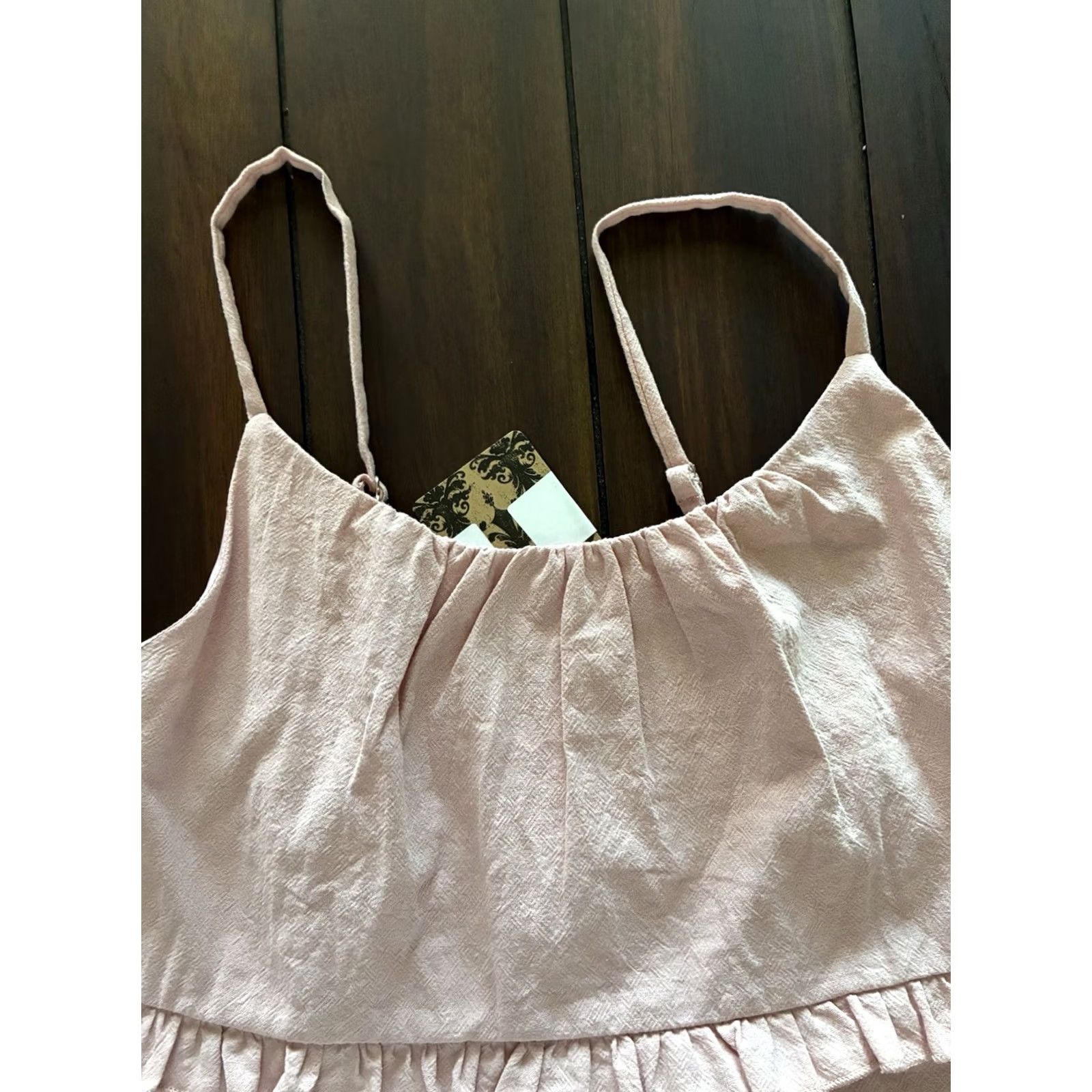 Vintage VINTAGE Peony Tank Top Women’s Large Pink Size L / US 10 / IT 46 - 2 Thumbnail