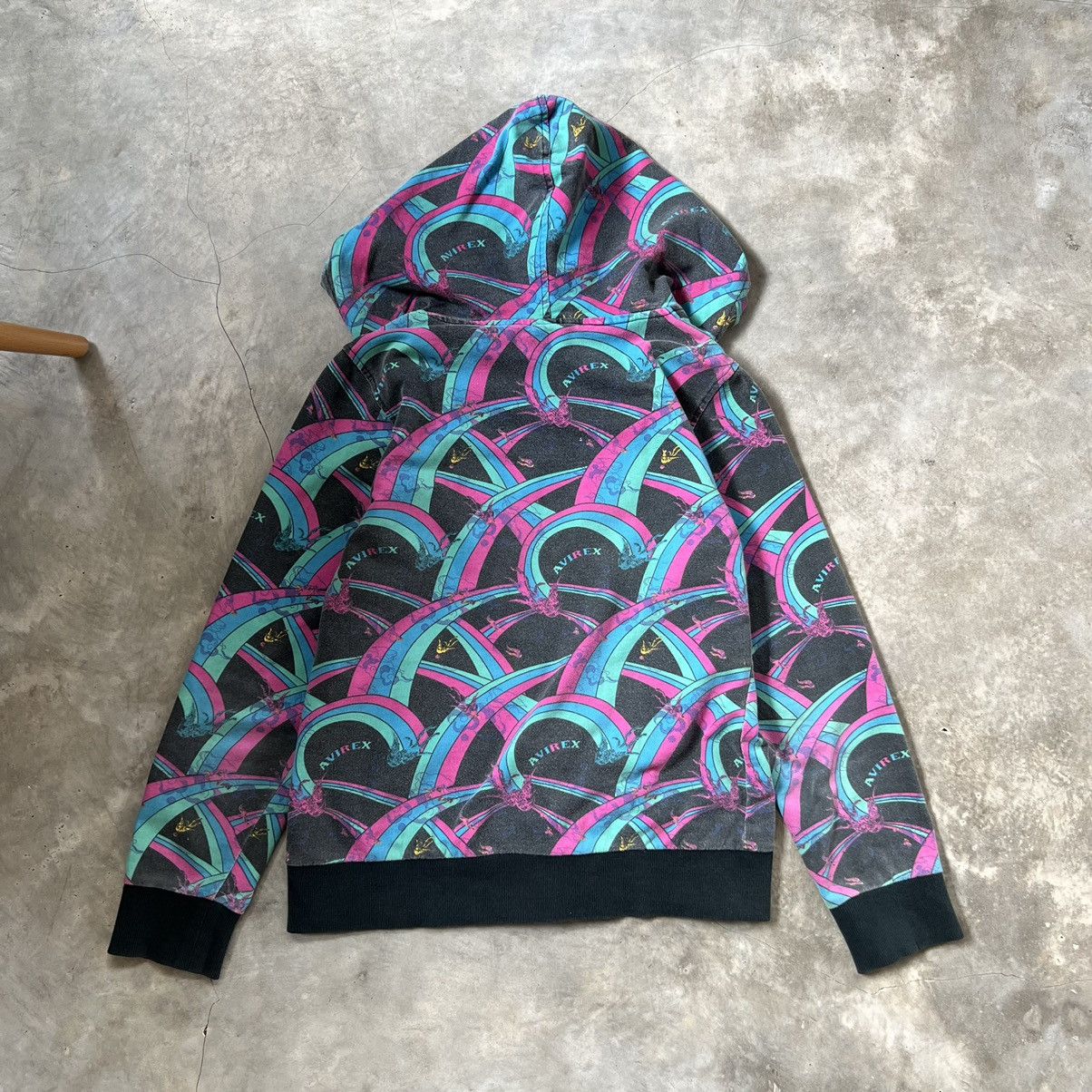 Avirex 2000s Avirex Zip Hoodie Size US S / EU 44-46 / 1 - 2 Thumbnail