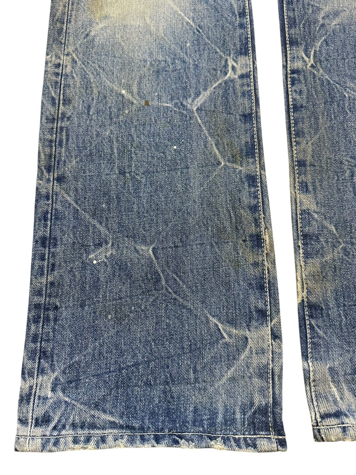 Japanese Brand Vintage Japanese Vanquish Mud Faded Wash Distressed Jeans Size US 32 / EU 48 - 7 Thumbnail