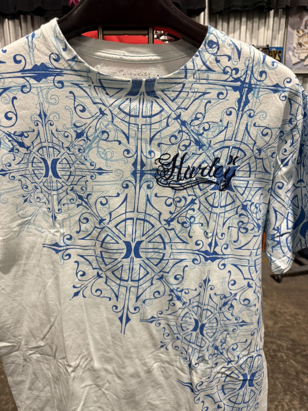Hurley Y2K Vintage Hurley AOP Large Size US L / EU 52-54 / 3 - 2 Thumbnail