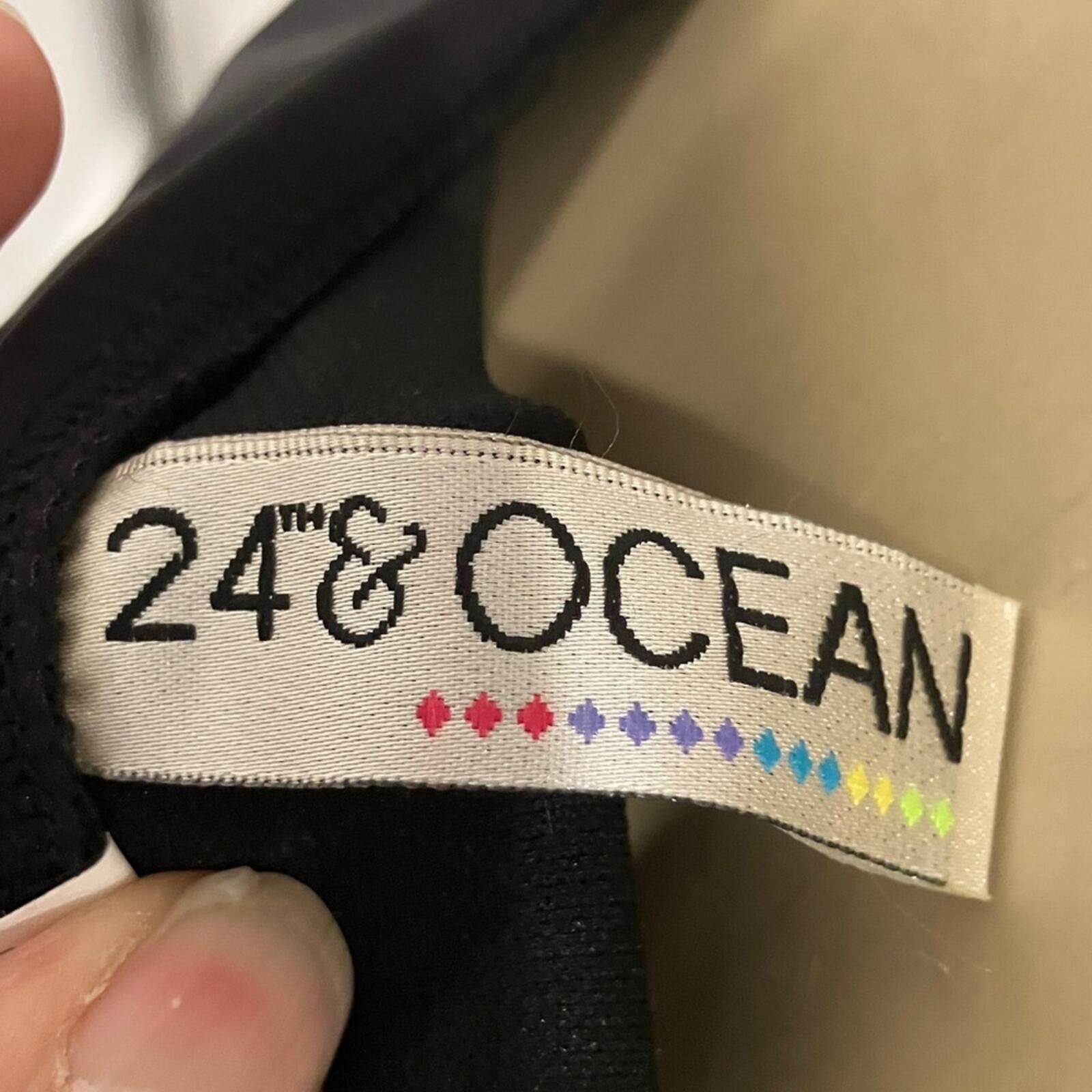 Other NWT 24th & Ocean Black Swim Skirt Size ONE SIZE - 2 Thumbnail