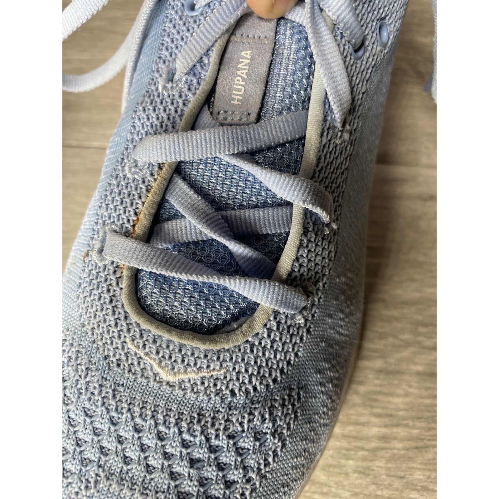 Hoka Hoka One One Hupana Flow Blue Fabric Running Shoes Sneakers Size US 8 / IT 38 - 10 Thumbnail