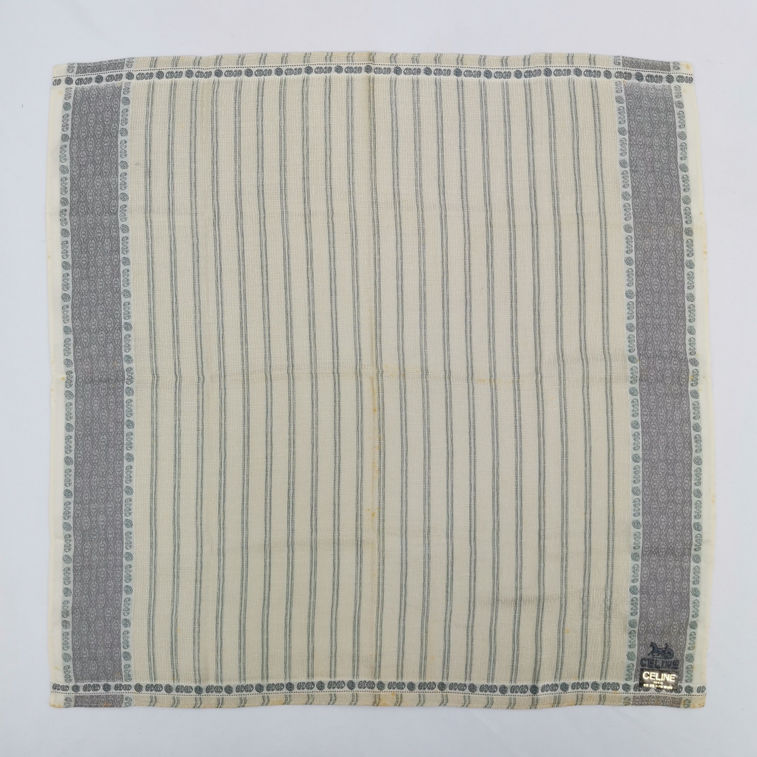 Celine NWT Vintage Celine Handkerchief Neckerchief Bandana Scarf Size ONE SIZE - 2 Thumbnail