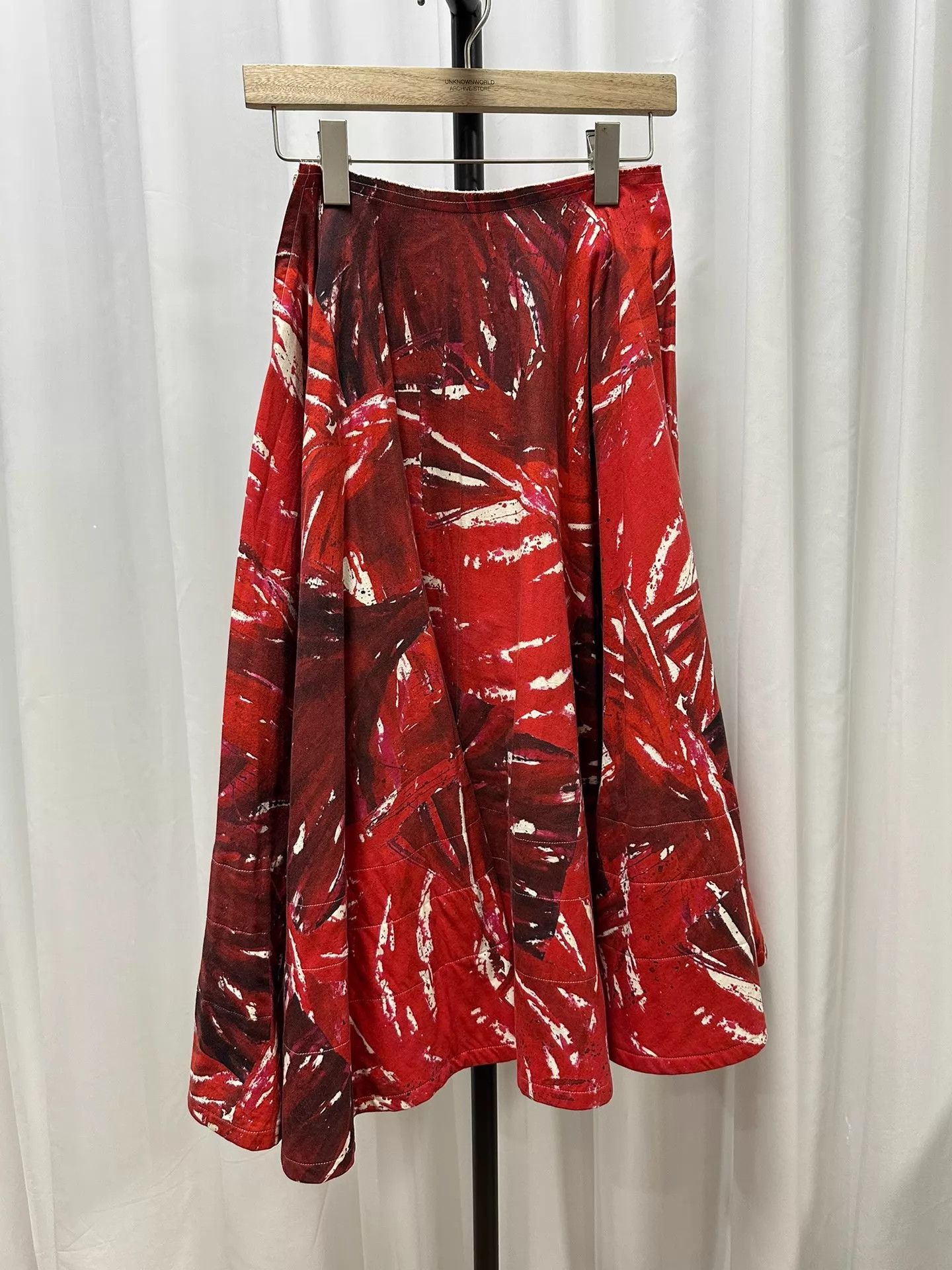 Comme des Garcons Comme des Garcons 15ss Blood Rose Skirt Women's S Size 26" / US 2 / IT 38 - 1 Thumbnail