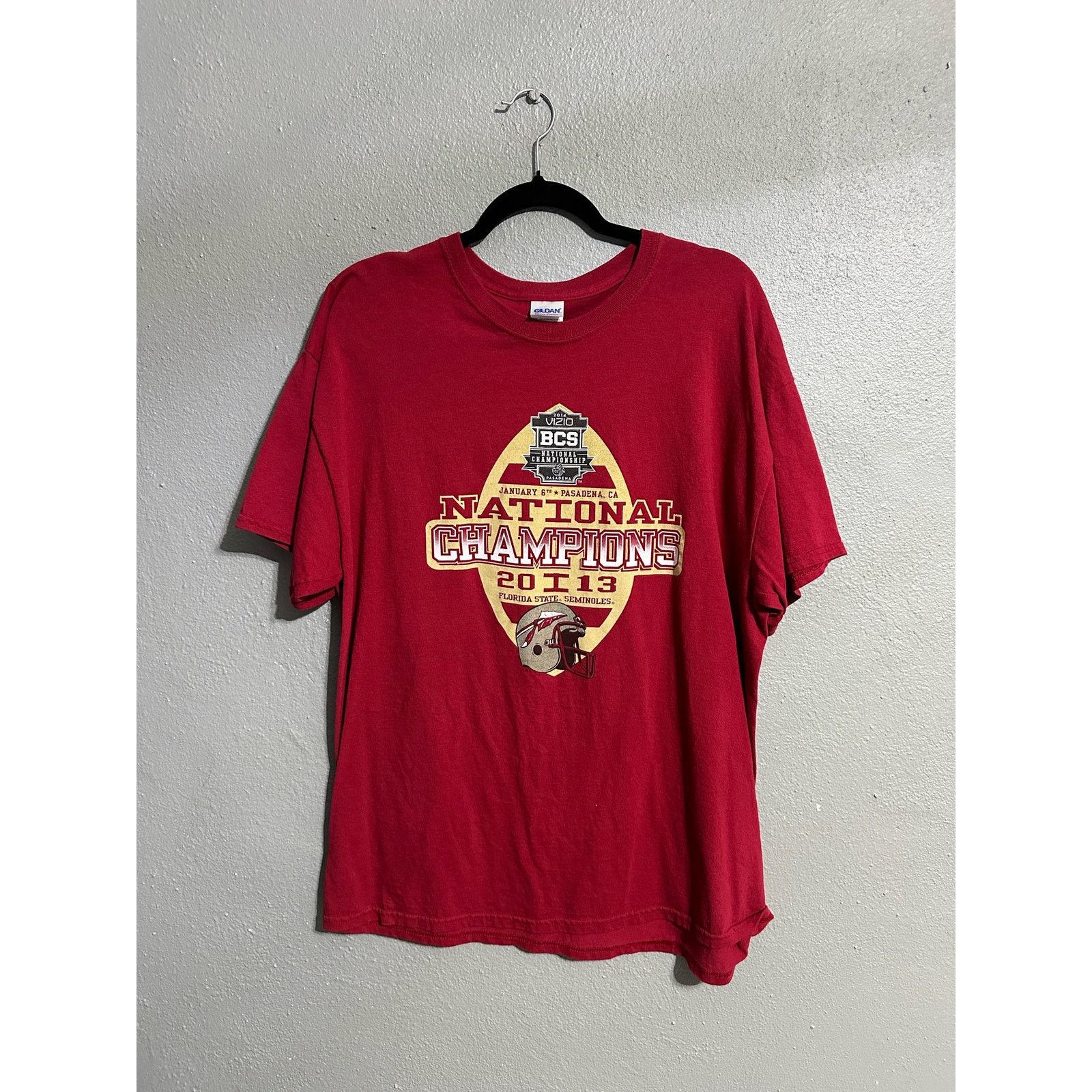 Gildan FSU Florida State University 2013 National Championship Size US XL / EU 56 / 4 - 1 Thumbnail