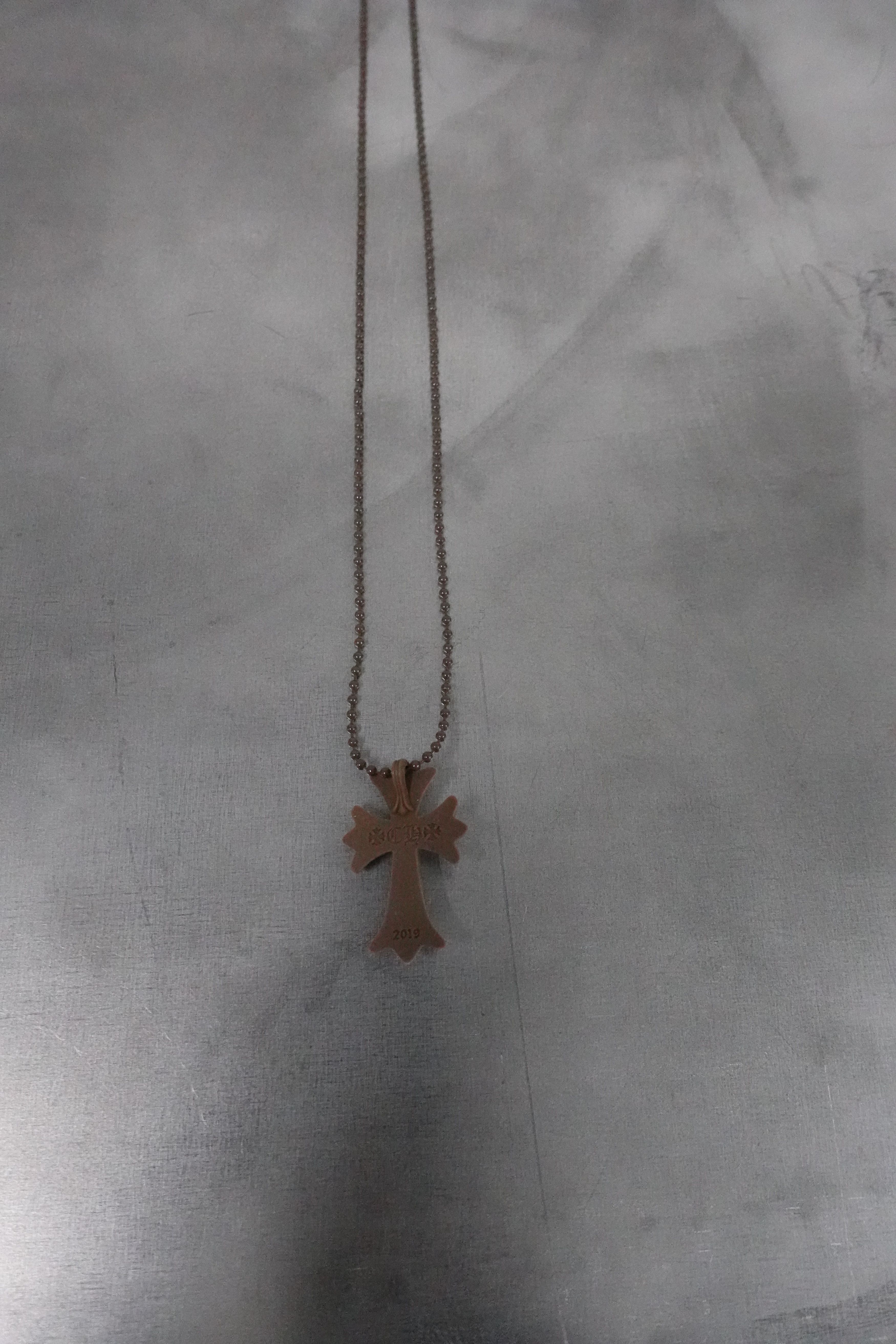Chrome Hearts CHROME HEARTS SILICHROME NECKLACE BROWN Size ONE SIZE - 3 Thumbnail