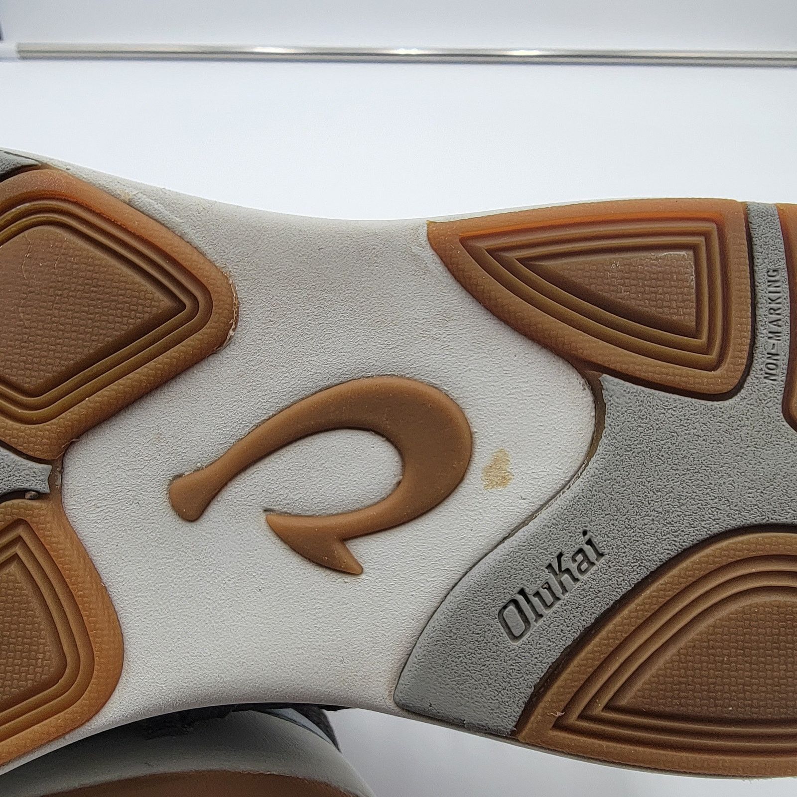 Olukai OluKai Mio Li Sz 10.5 Pavement/Vintage Indigo 10440-PVVI(89) Size US 10.5 / EU 43-44 - 9 Thumbnail