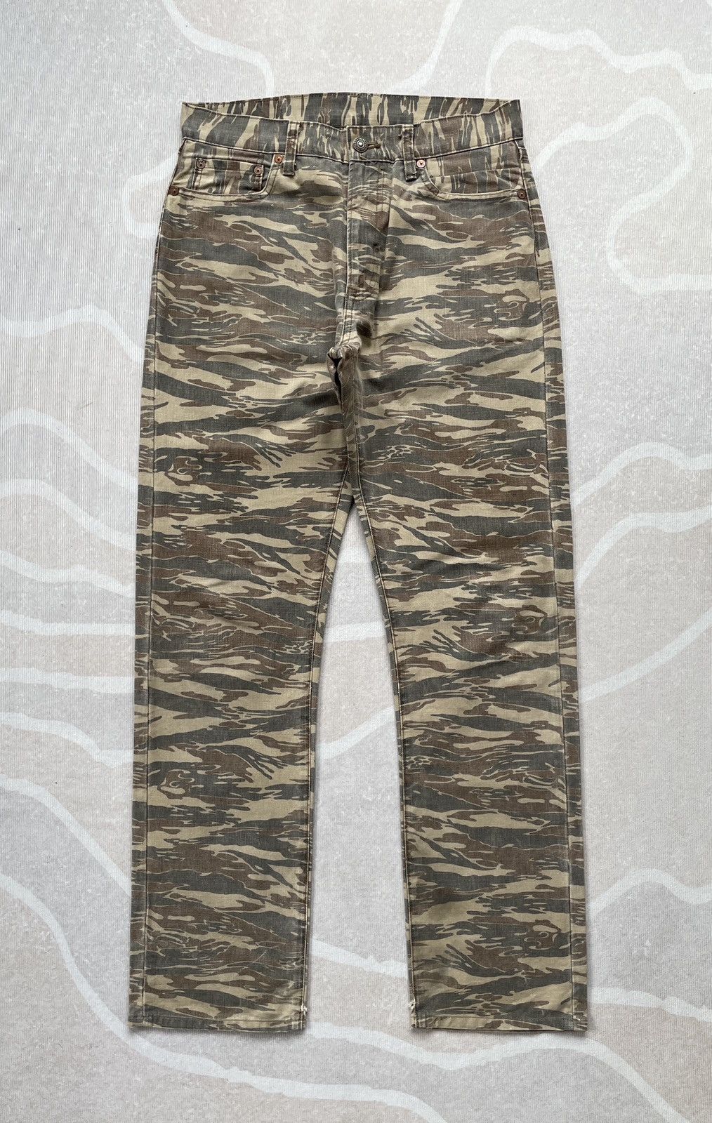 FOB Factory × Japanese Brand FOB Factory Camouflage Pants (P90) Size US 30 / EU 46 - 1 Thumbnail