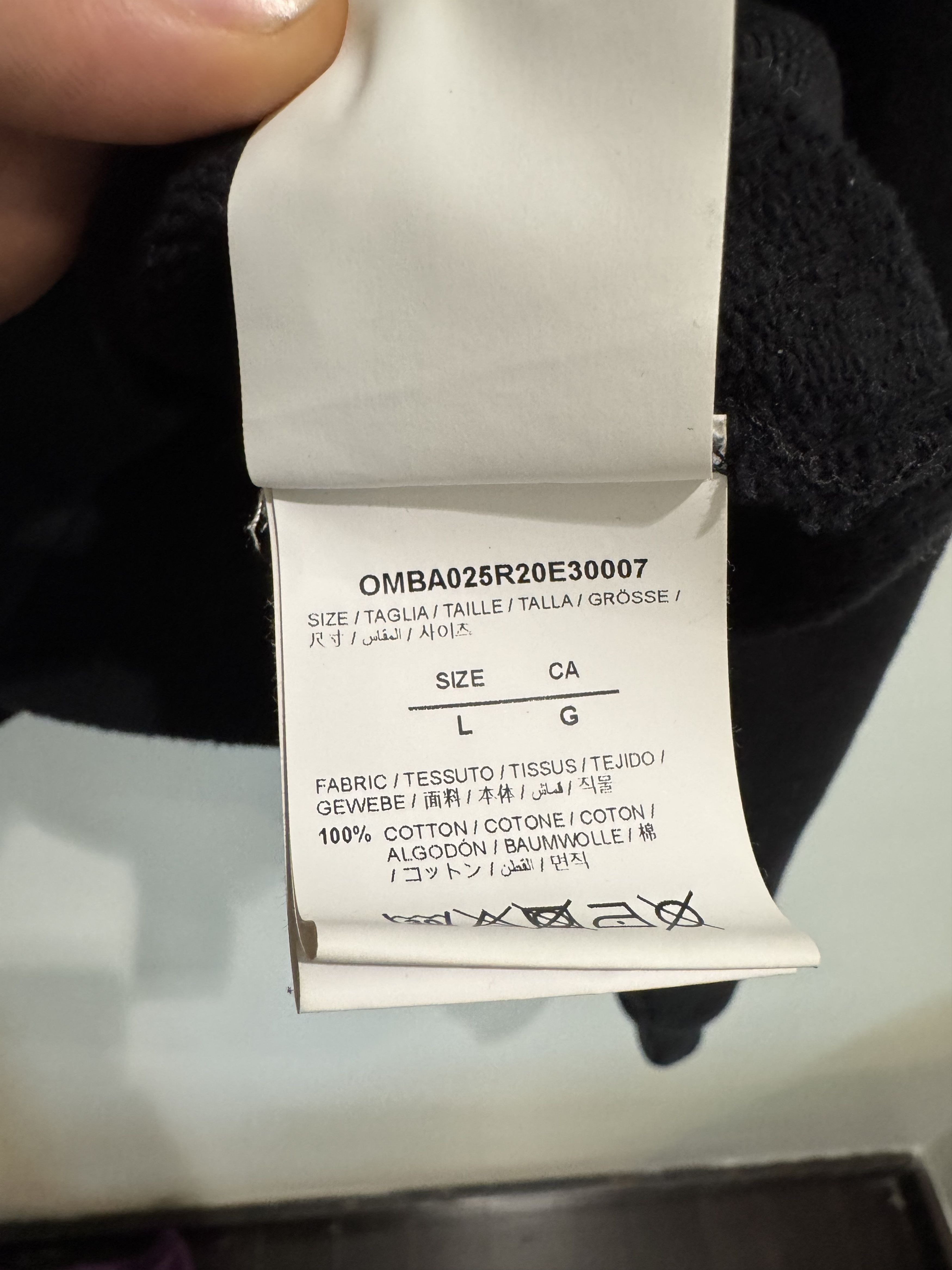 Off-White Off-White Sweatshirt - Black - Large Size US L / EU 52-54 / 3 - 4 Thumbnail