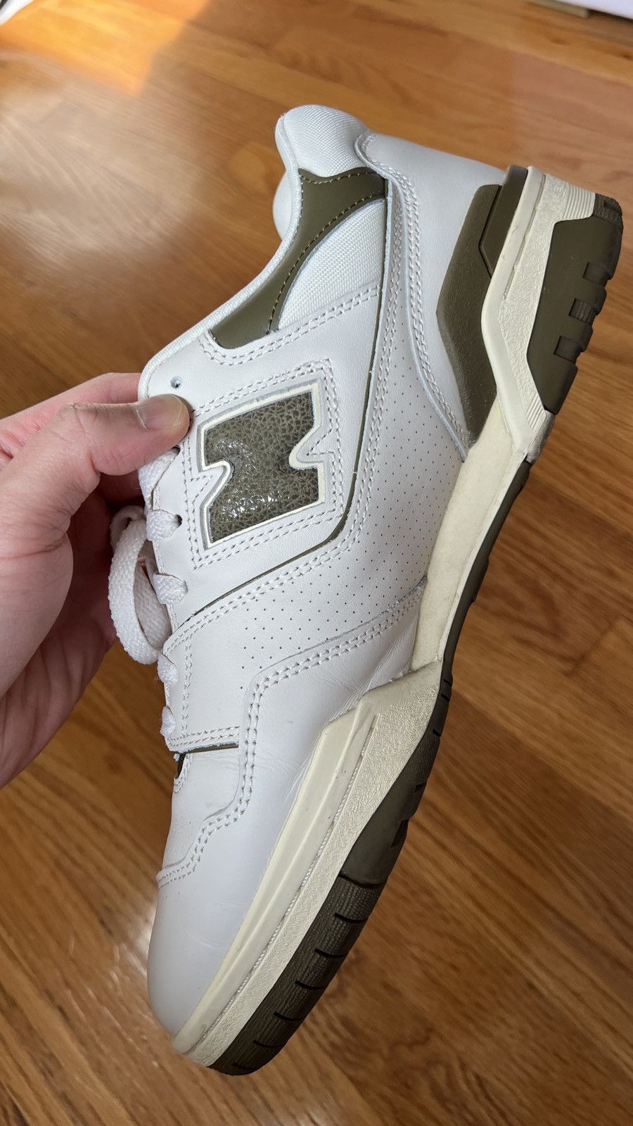 Aime Leon Dore × New Balance ALD NB550 New Balance Olive Aime Leon Dore Size US 10.5 / EU 43-44 - 3 Thumbnail