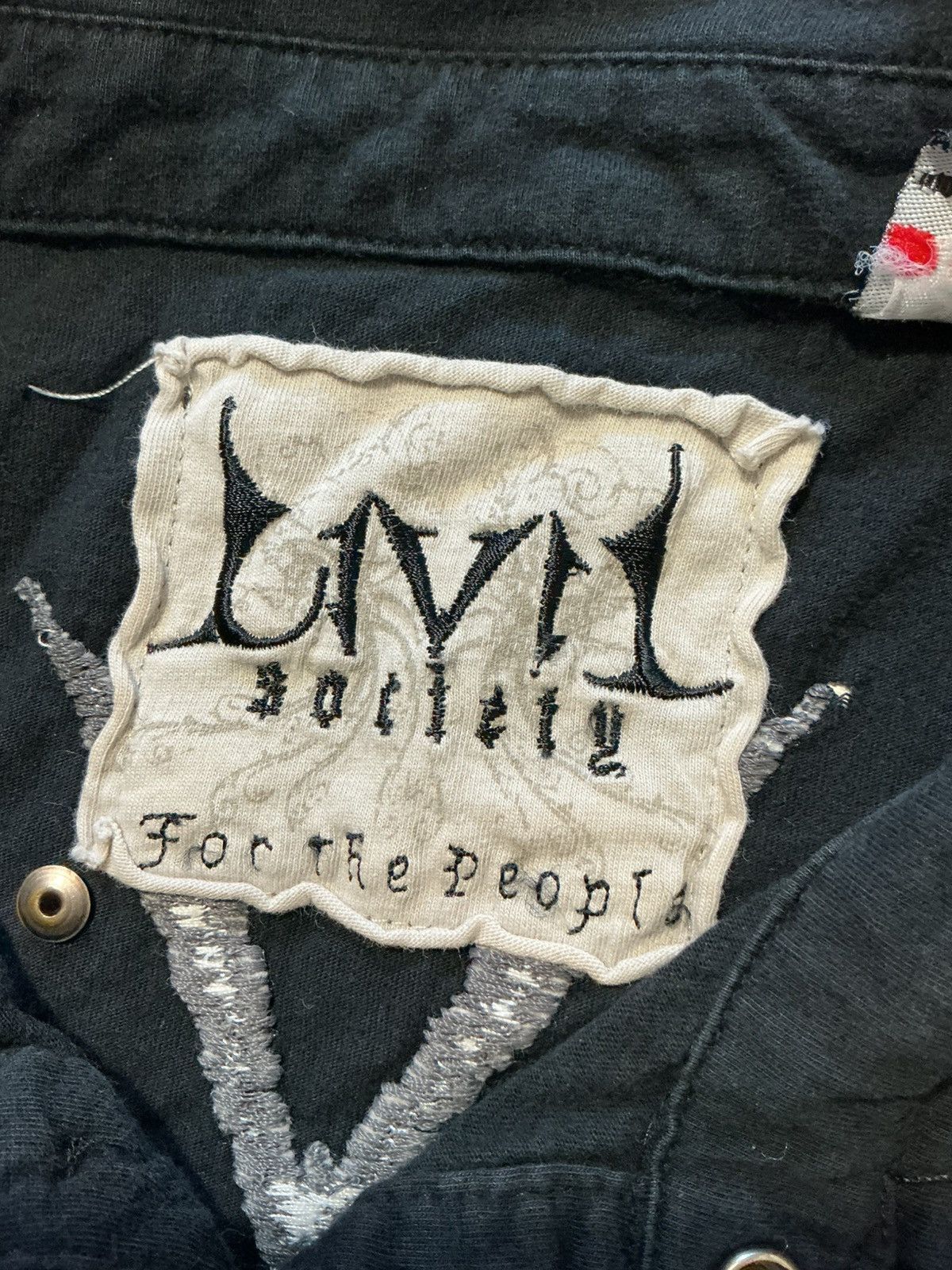 Civil Society Y2K Civil Society For The People Koi Cyber Grunge Polo Shirt Size US XL / EU 56 / 4 - 5 Thumbnail
